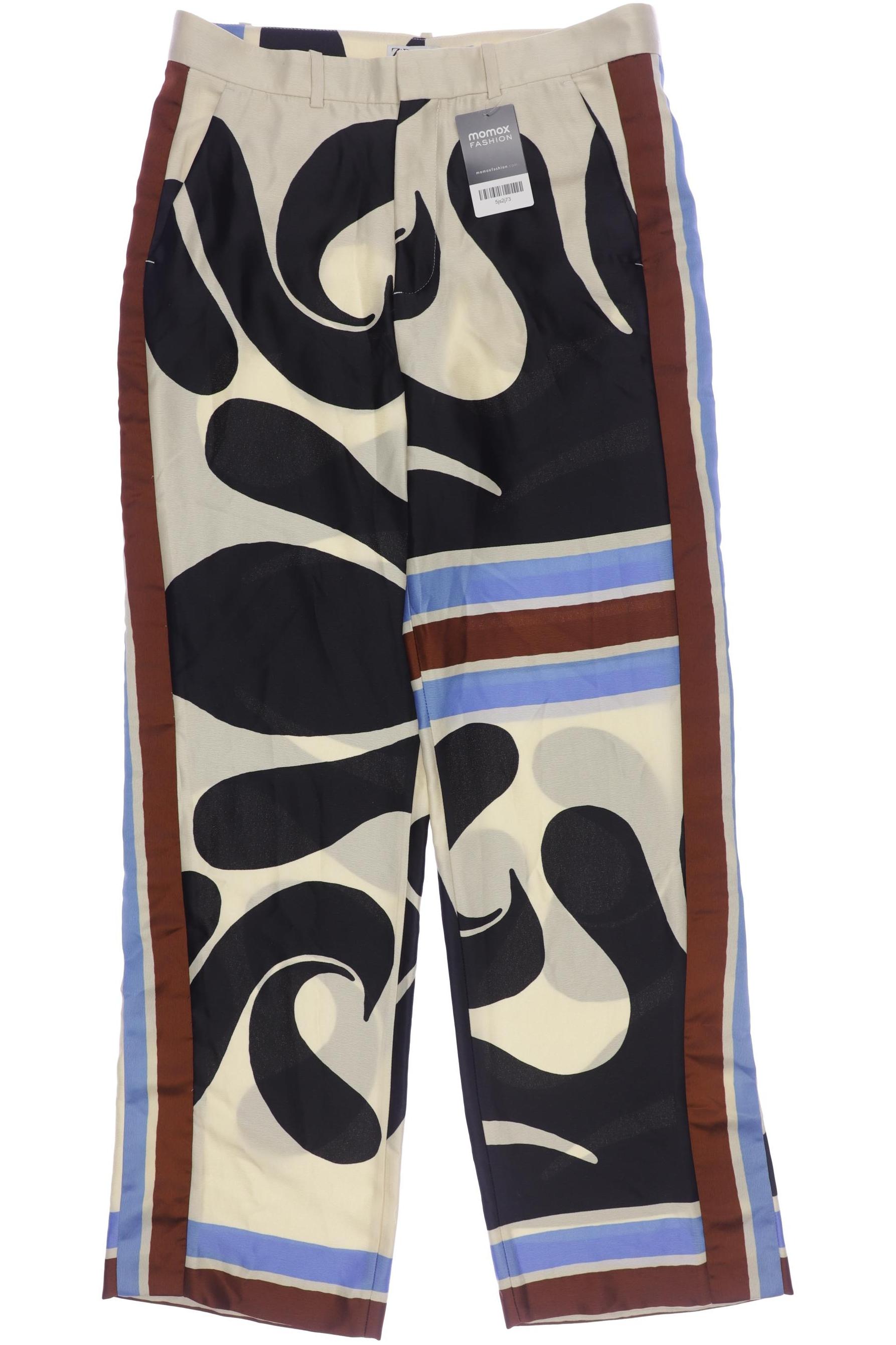 

Zara Damen Stoffhose, mehrfarbig, Gr. 0