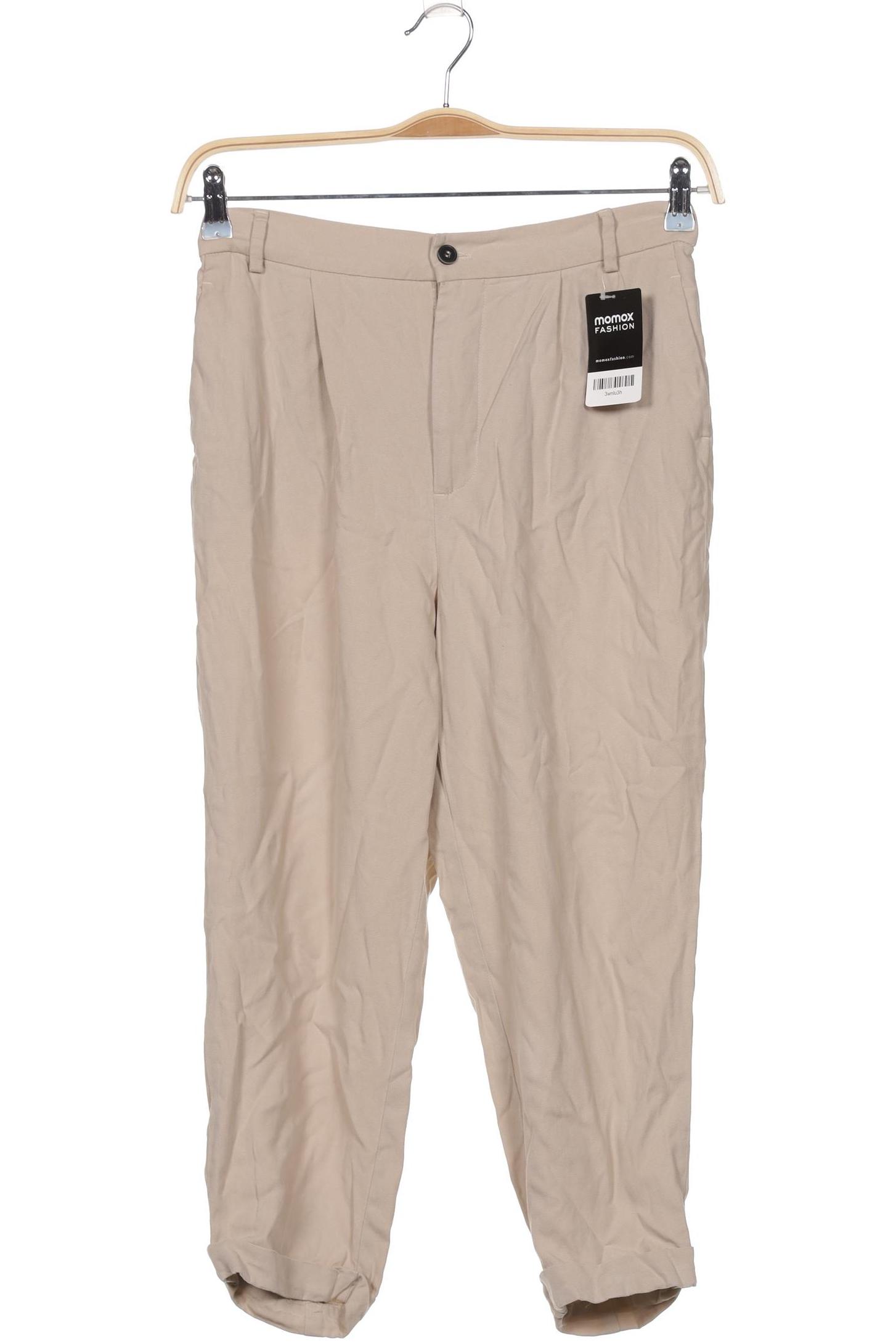 

Zara Damen Stoffhose, beige, Gr. 0