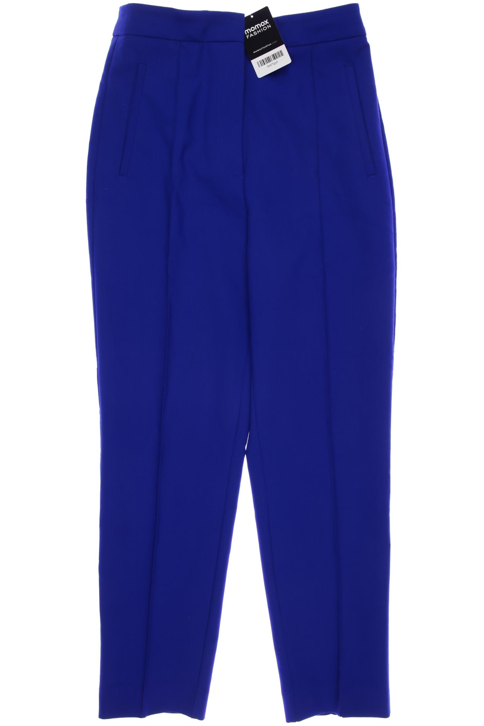 

Zara Damen Stoffhose, blau, Gr. 0