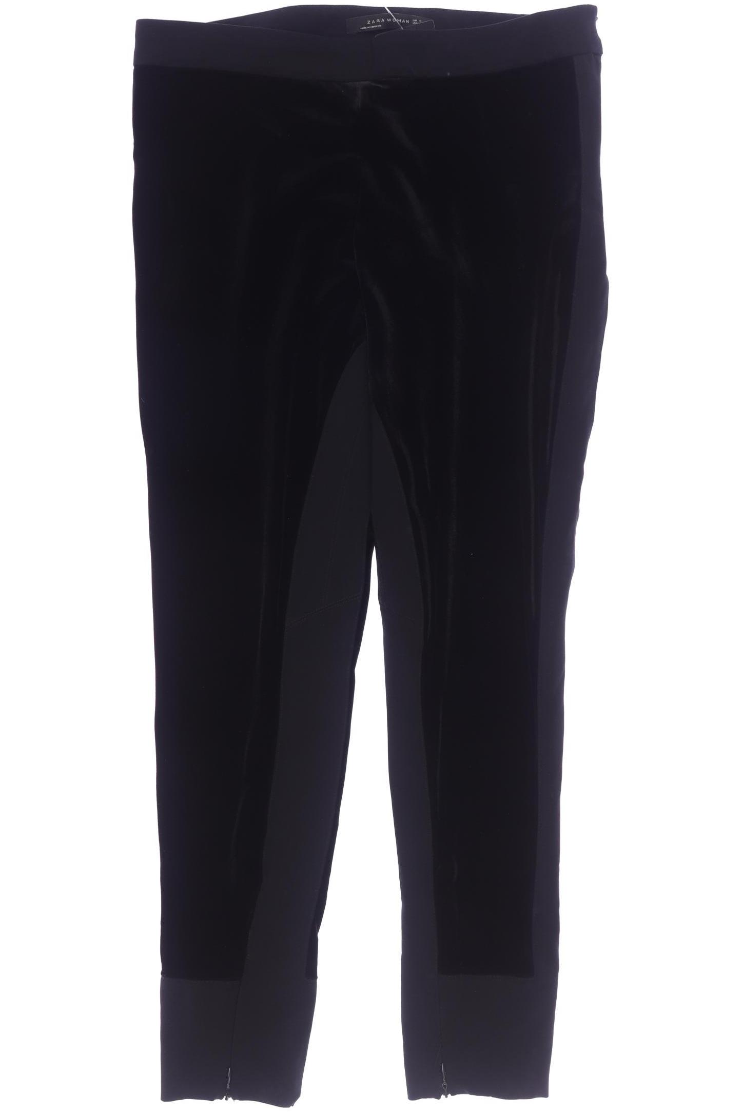 

Zara Damen Stoffhose, schwarz, Gr. 0