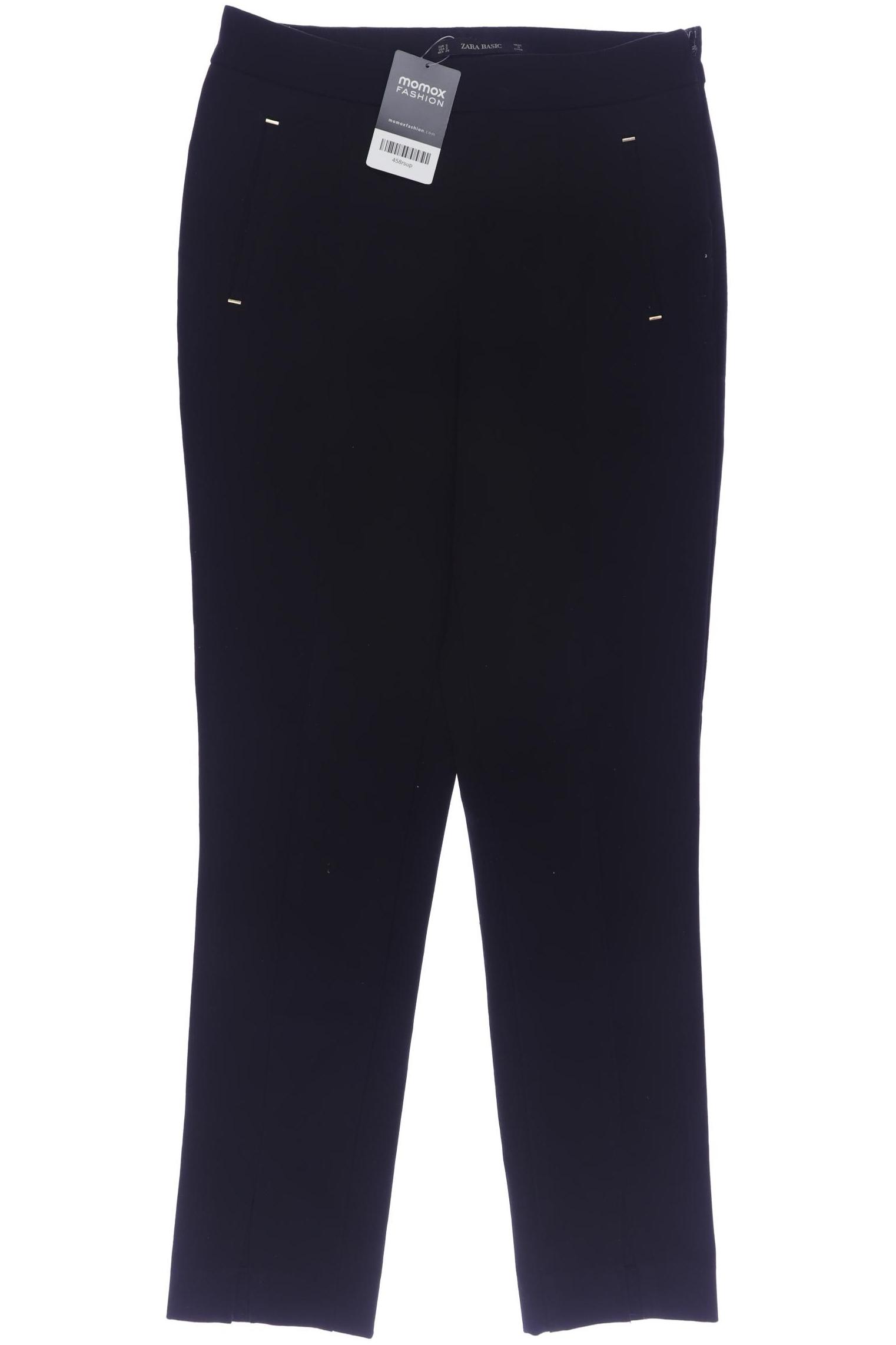 

Zara Damen Stoffhose, schwarz, Gr. 0