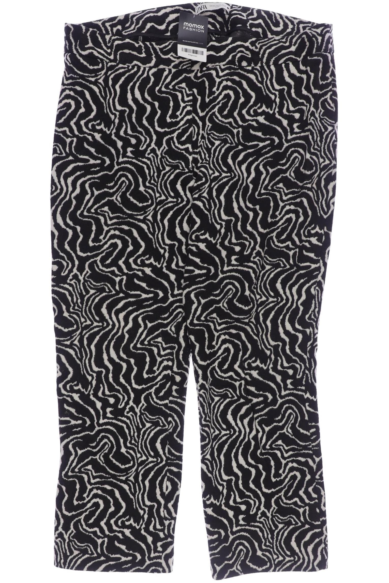 

Zara Damen Stoffhose, schwarz, Gr. 0