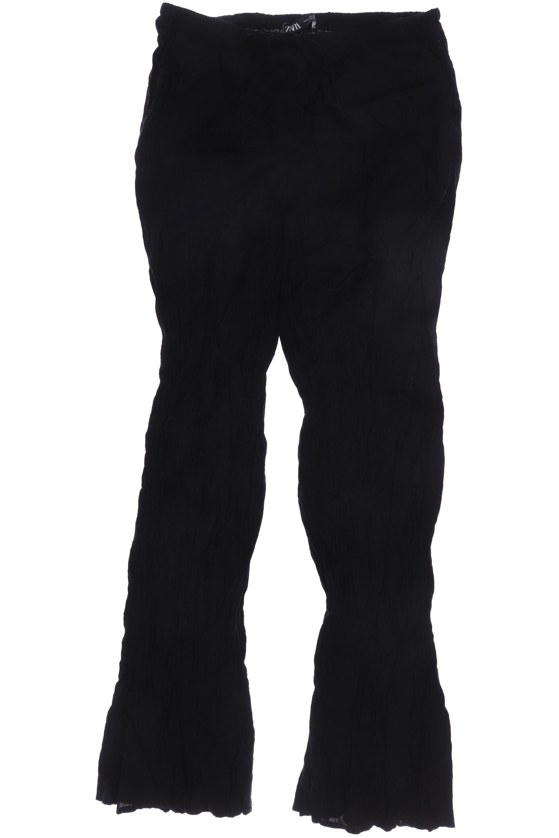 

Zara Damen Stoffhose, schwarz, Gr. 0