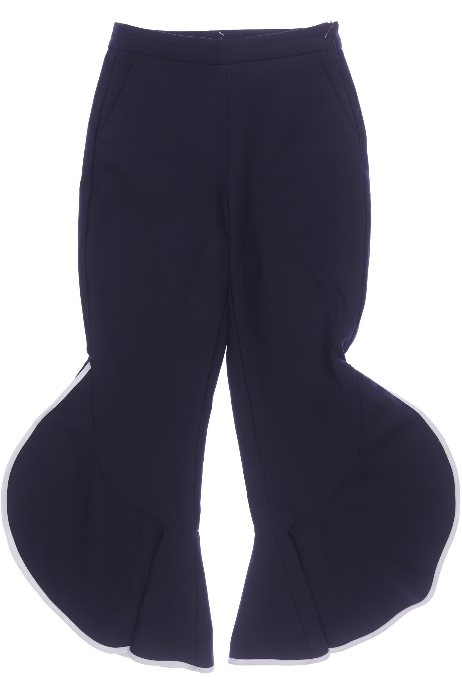 

Zara Damen Stoffhose, marineblau, Gr. 0