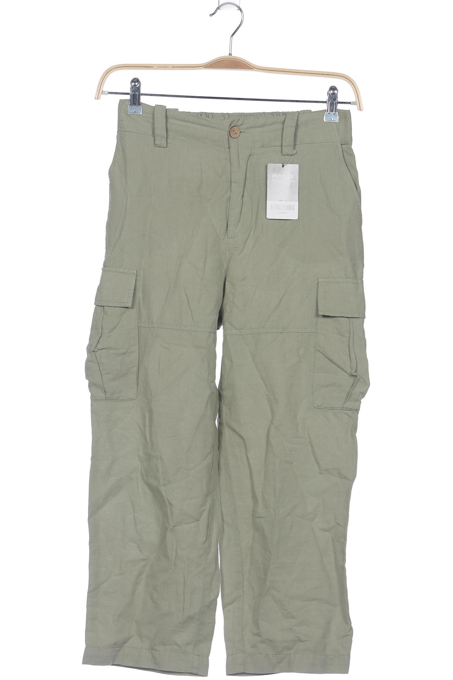

Zara Damen Stoffhose, grün, Gr. 0