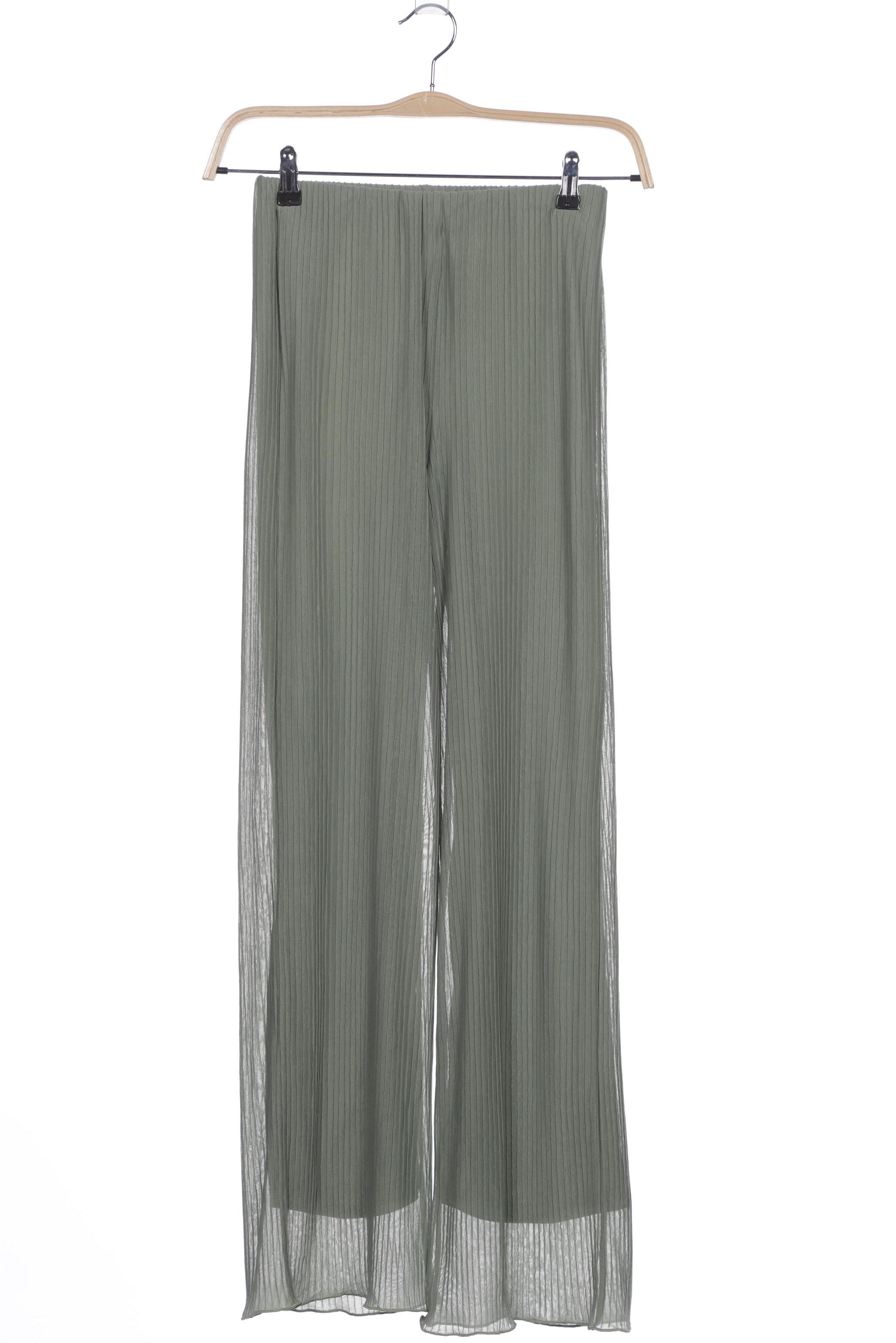 

Zara Damen Stoffhose, grün, Gr. 0