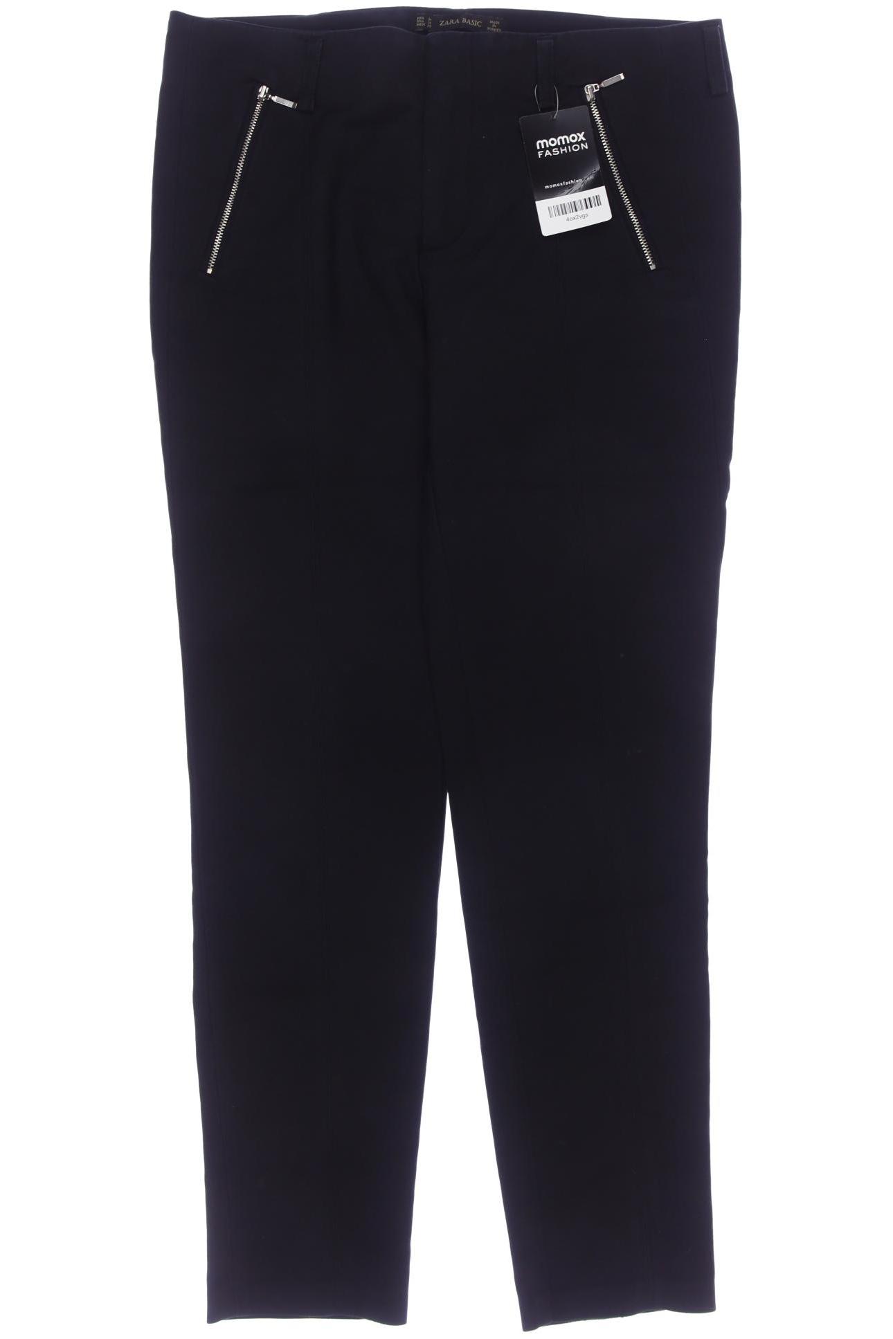 

Zara Damen Stoffhose, schwarz, Gr. 0