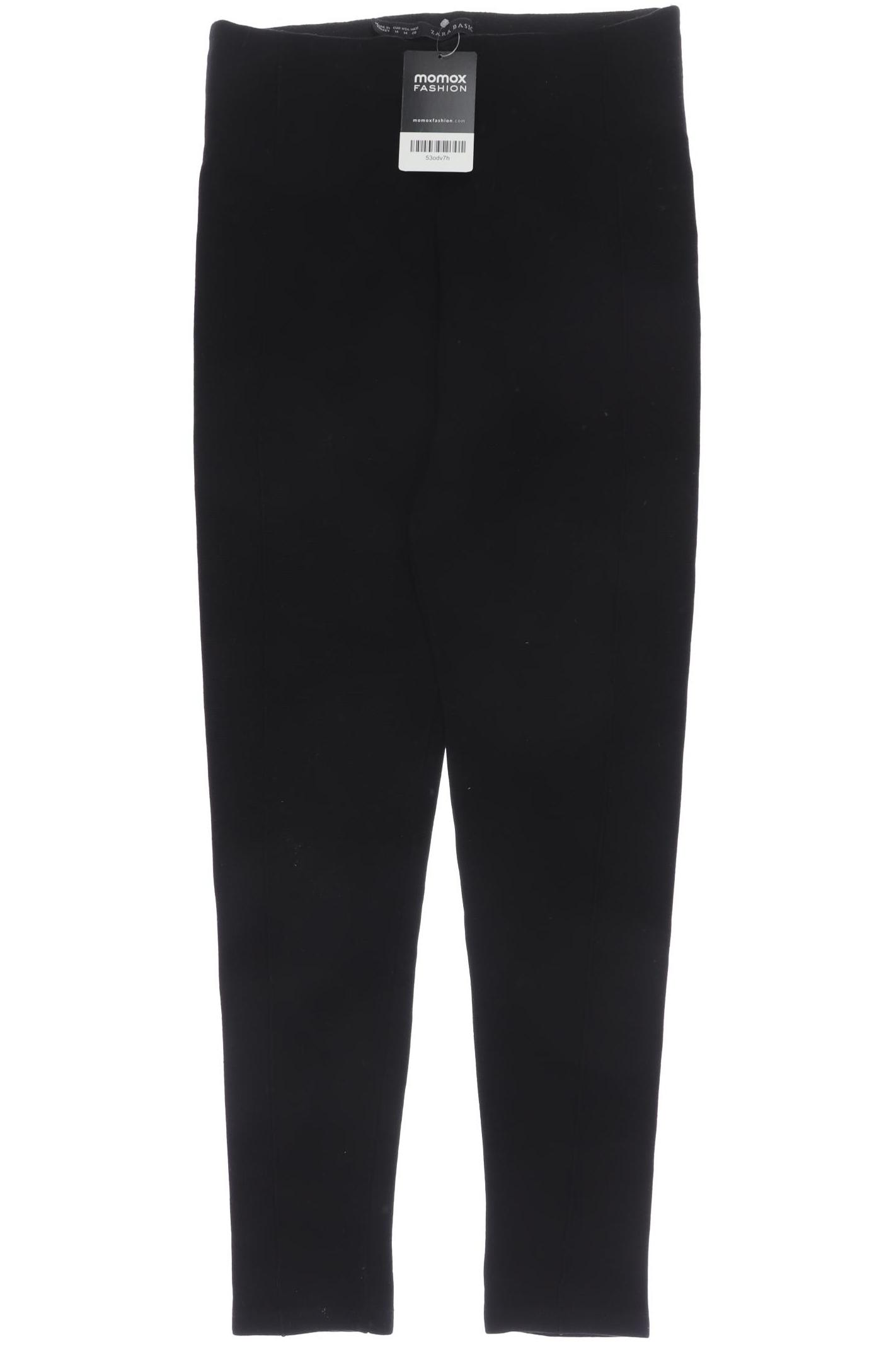 

Zara Damen Stoffhose, schwarz, Gr. 0