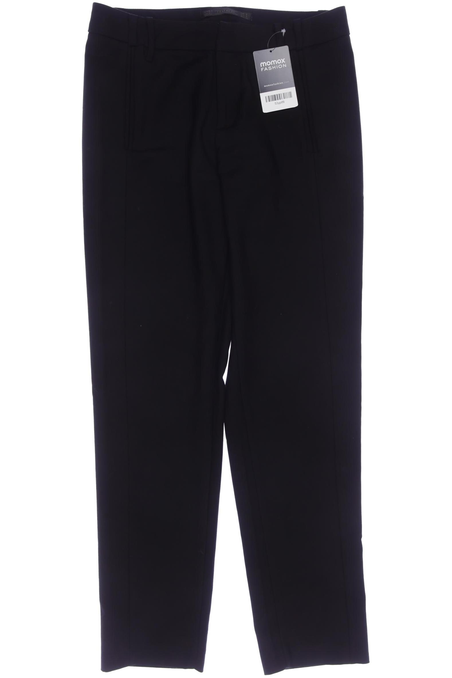 

Zara Damen Stoffhose, schwarz, Gr. 0