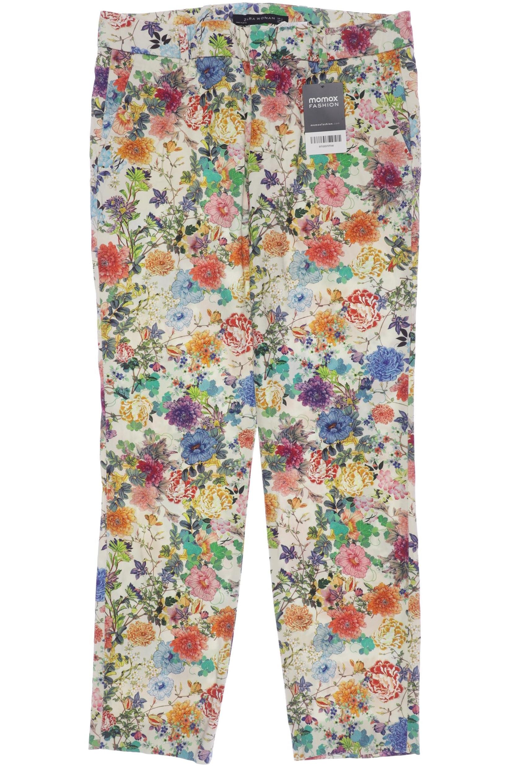 

Zara Damen Stoffhose, mehrfarbig, Gr. 0