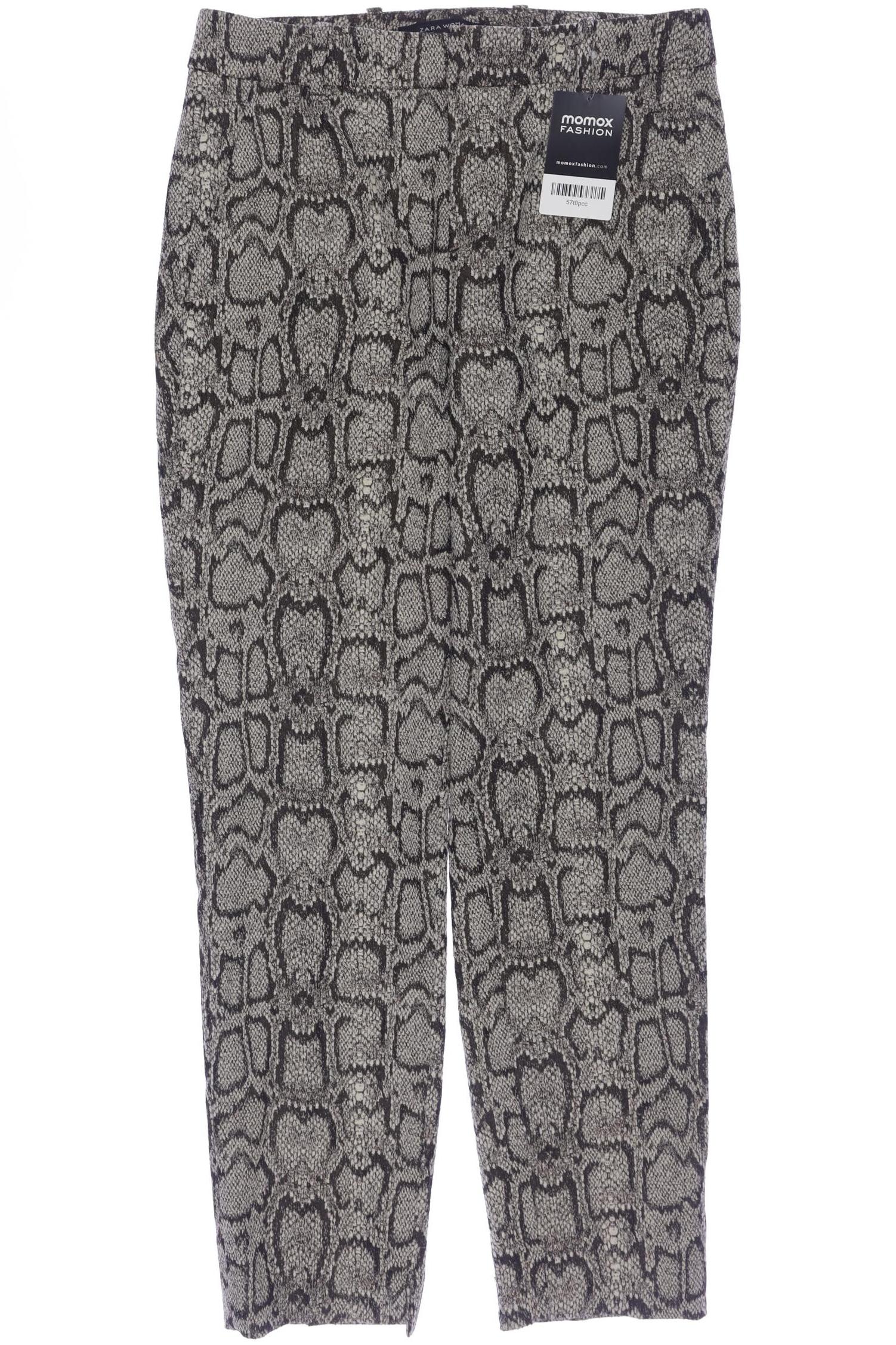 

Zara Damen Stoffhose, beige, Gr. 34
