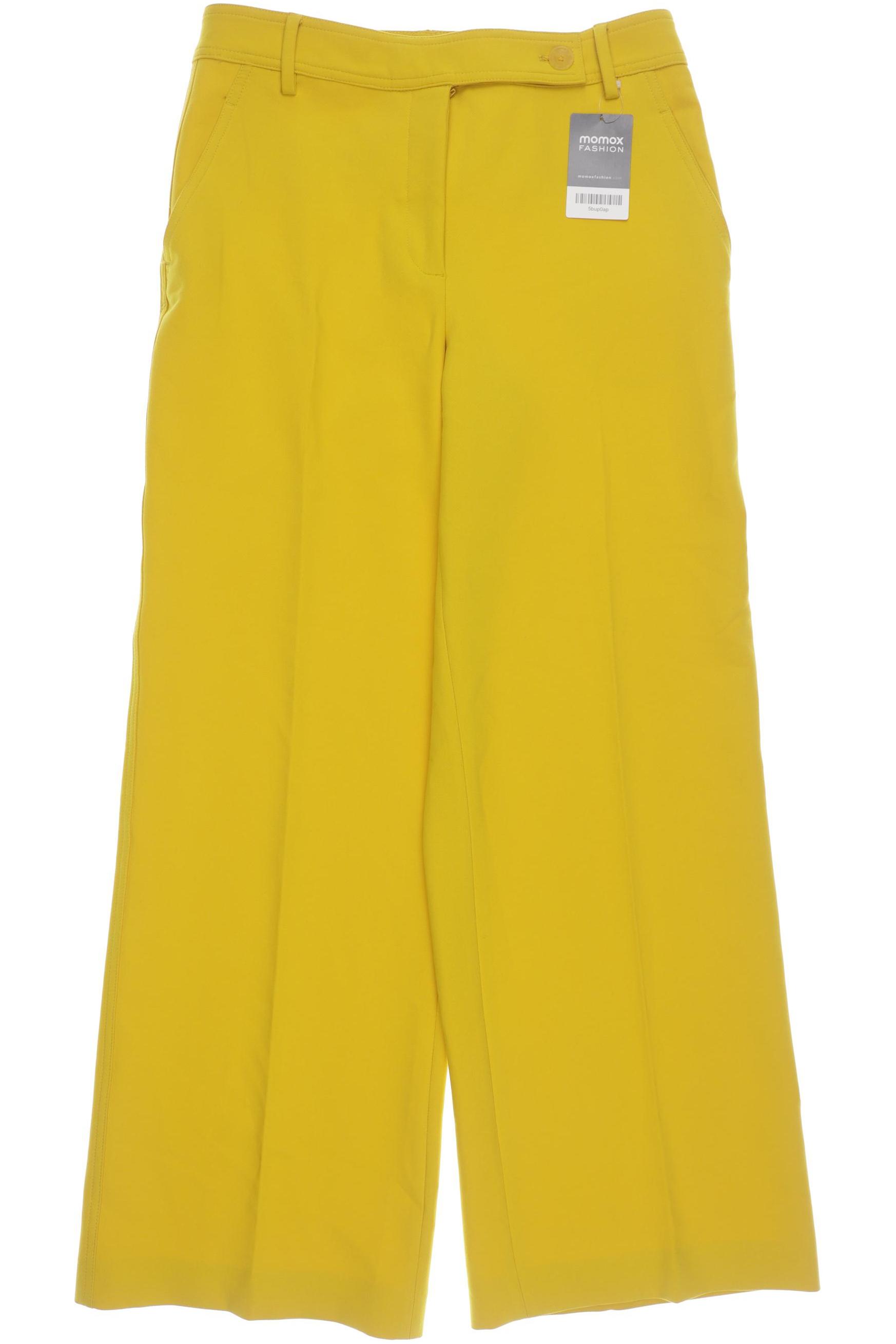 

Zara Damen Stoffhose, gelb, Gr. 0