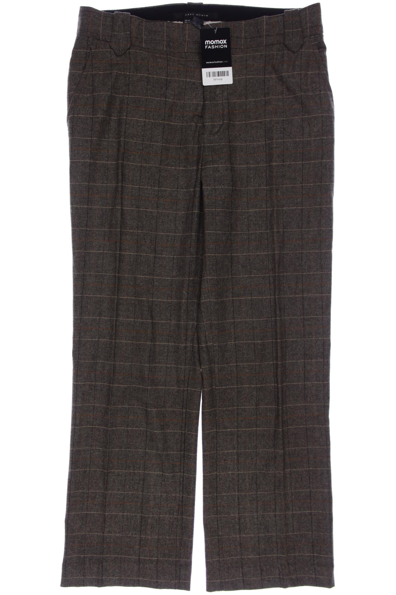 

Zara Damen Stoffhose, braun, Gr. 38