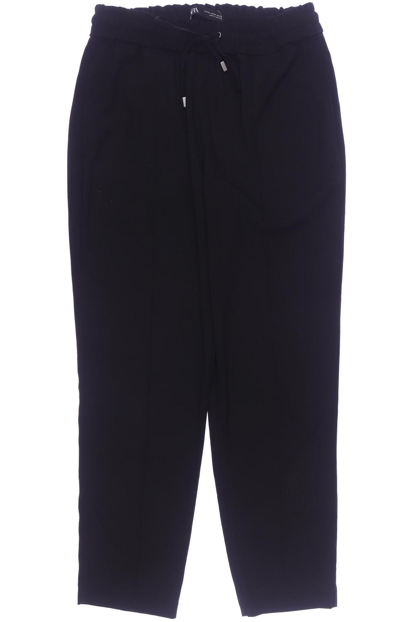 

Zara Damen Stoffhose, schwarz, Gr. 0