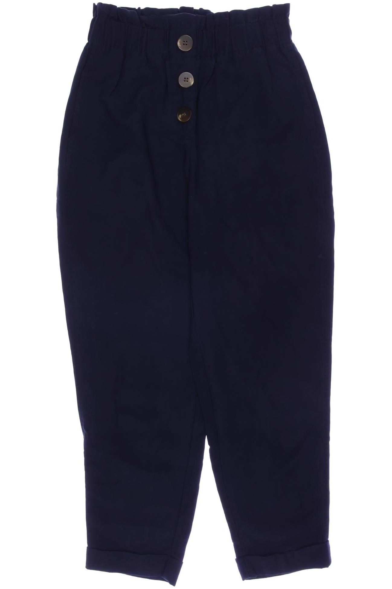 

Zara Damen Stoffhose, marineblau, Gr. 0