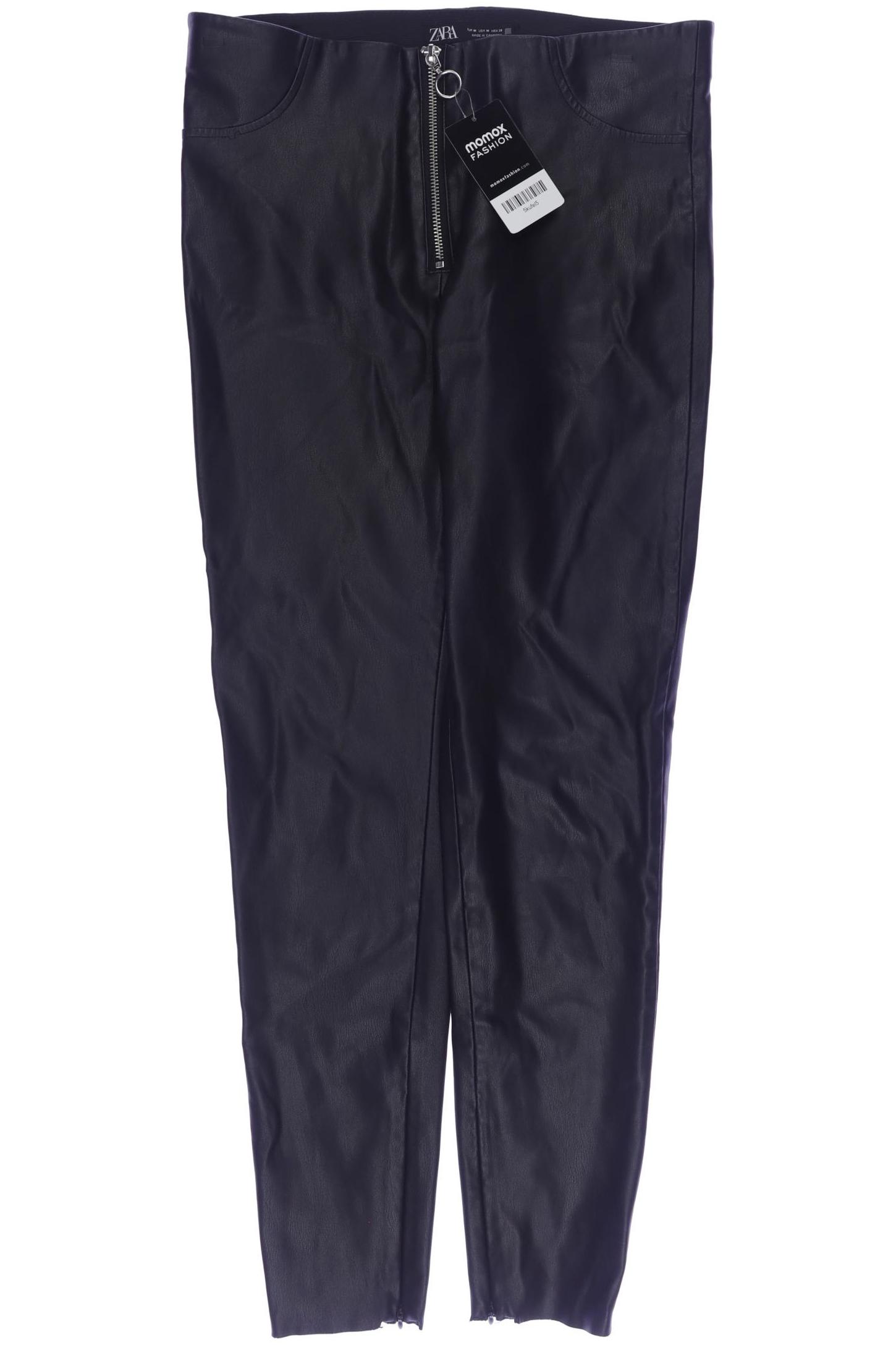 

Zara Damen Stoffhose, schwarz, Gr. 0