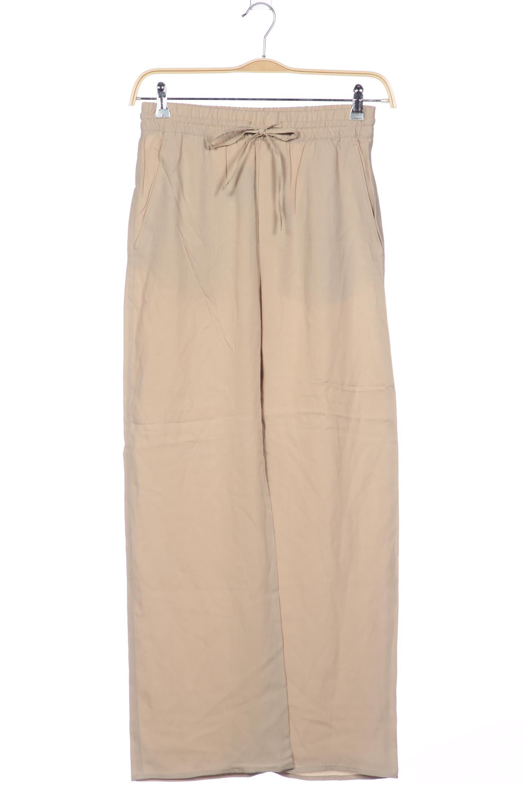 

Zara Damen Stoffhose, beige, Gr. 0