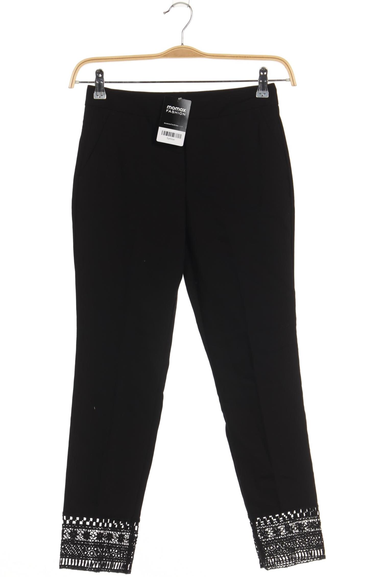 

Zara Damen Stoffhose, schwarz, Gr. 0