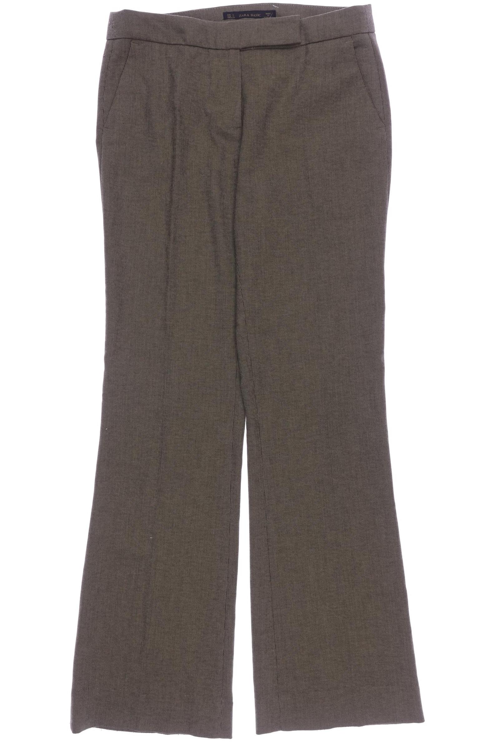 

Zara Damen Stoffhose, beige, Gr. 0