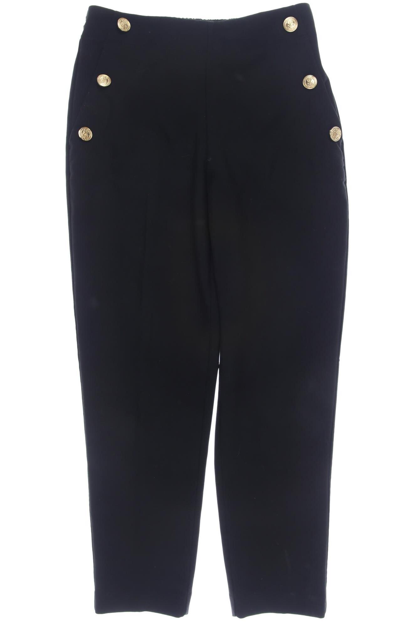 

Zara Damen Stoffhose, schwarz, Gr. 0