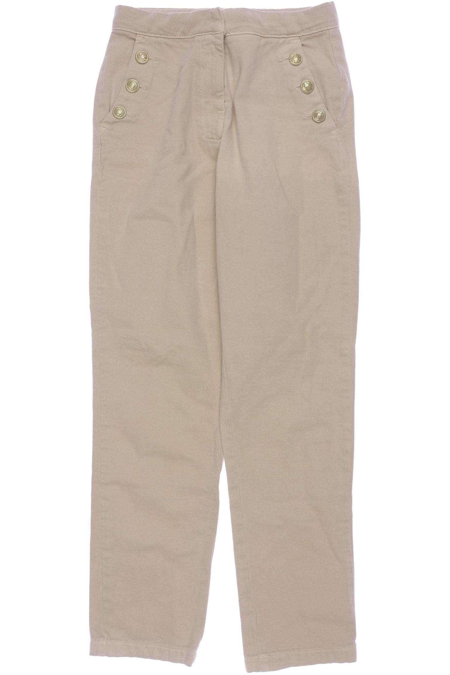 

Zara Damen Stoffhose, beige, Gr. 0