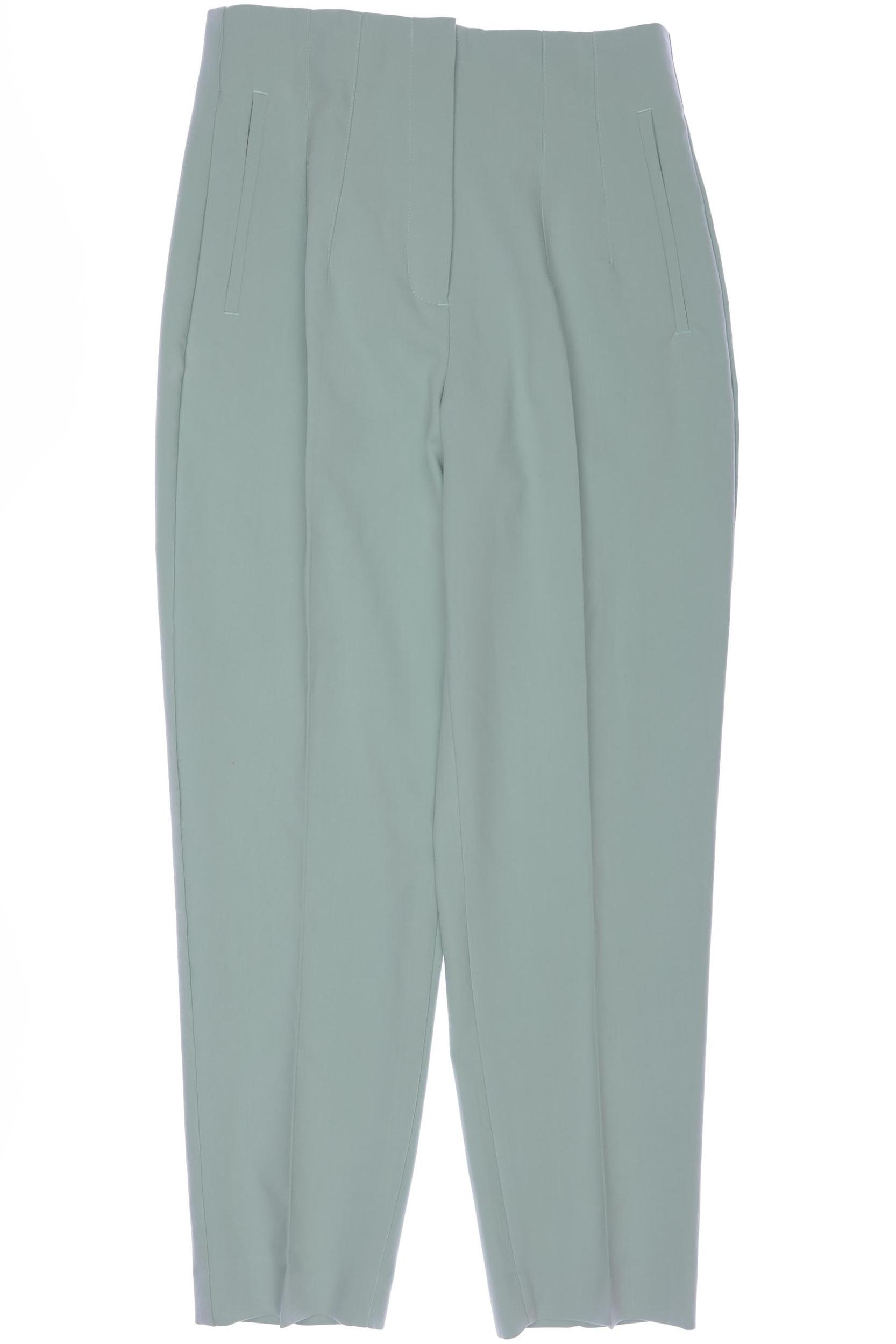 

Zara Damen Stoffhose, hellgrün, Gr. 0
