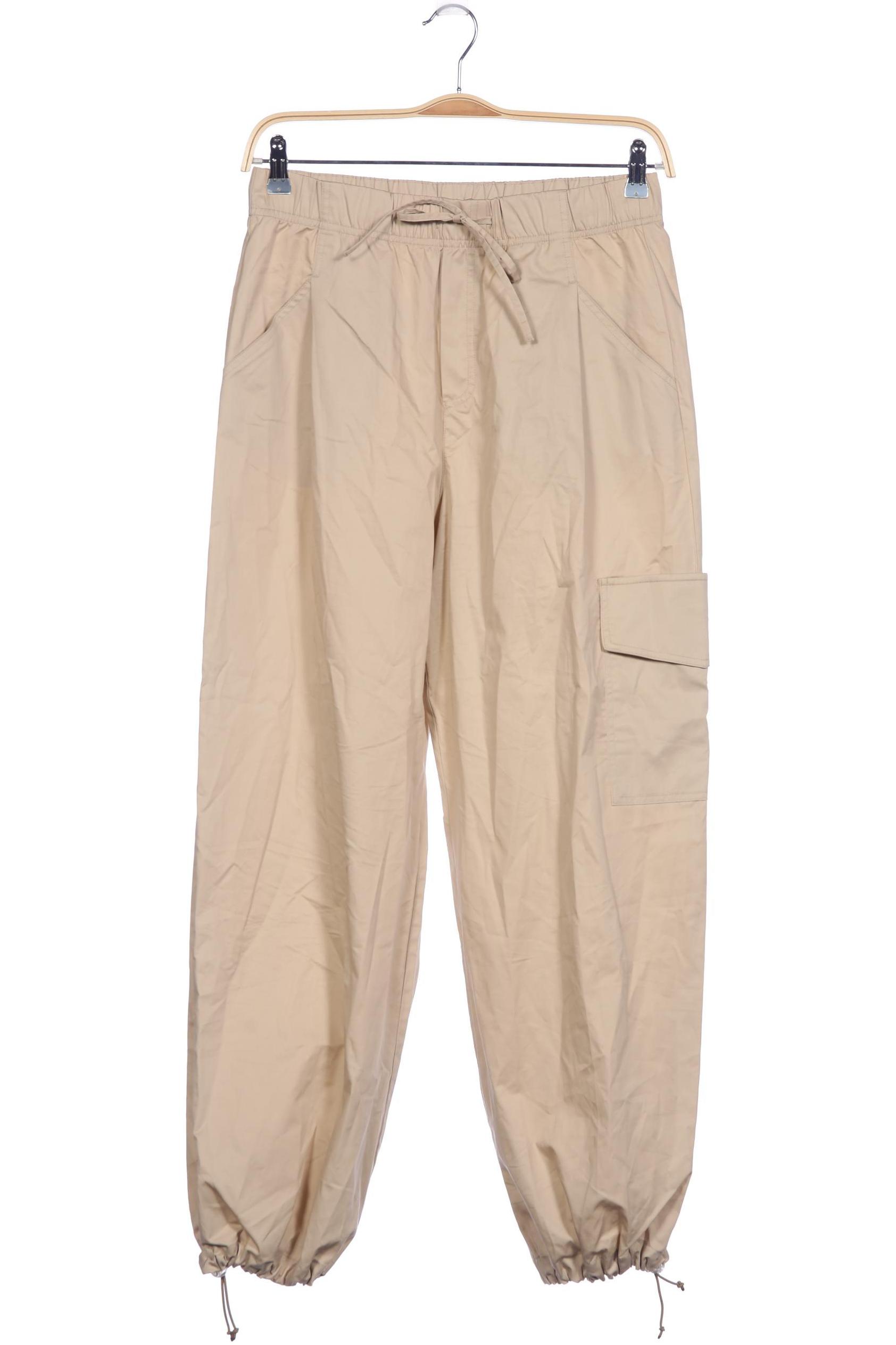 

Zara Damen Stoffhose, beige, Gr. 0