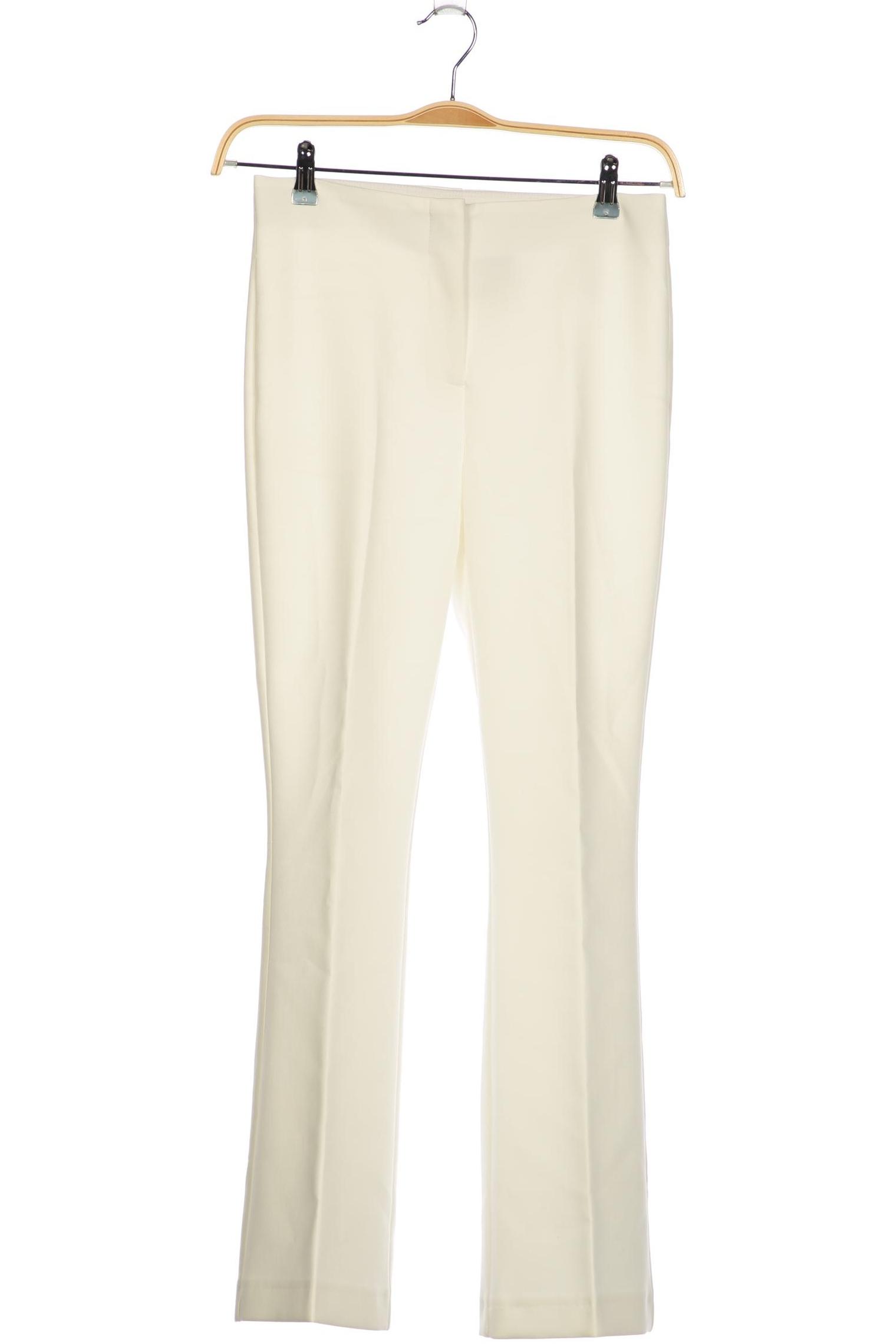 

Zara Damen Stoffhose, weiß, Gr. 0