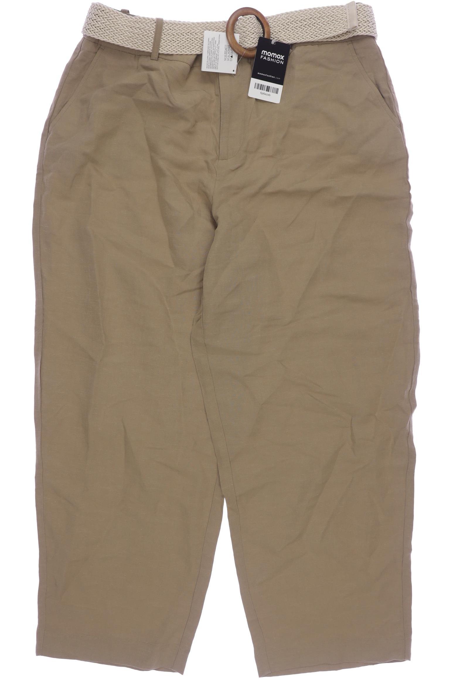 

Zara Damen Stoffhose, beige, Gr. 0