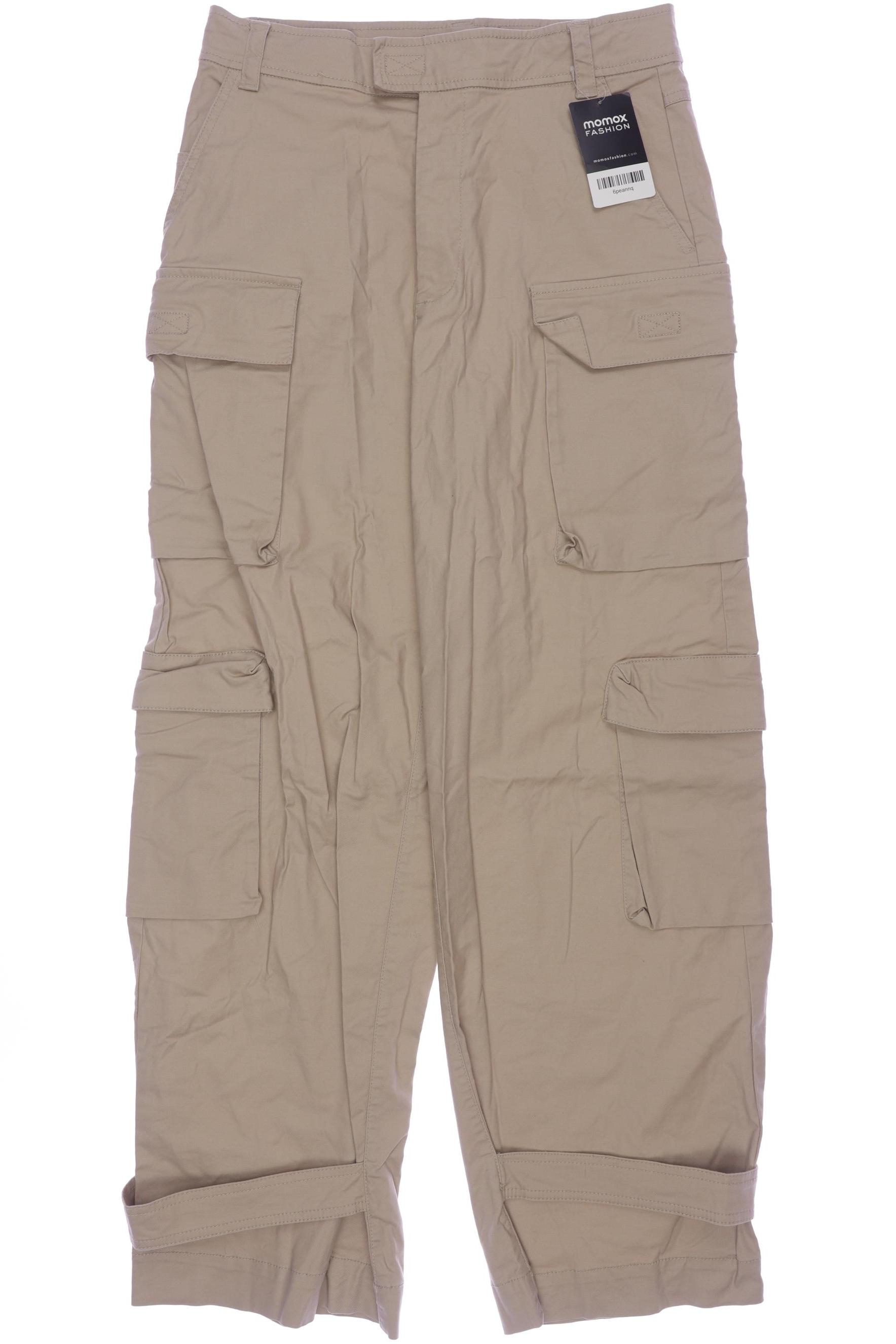 

Zara Damen Stoffhose, beige, Gr. 0