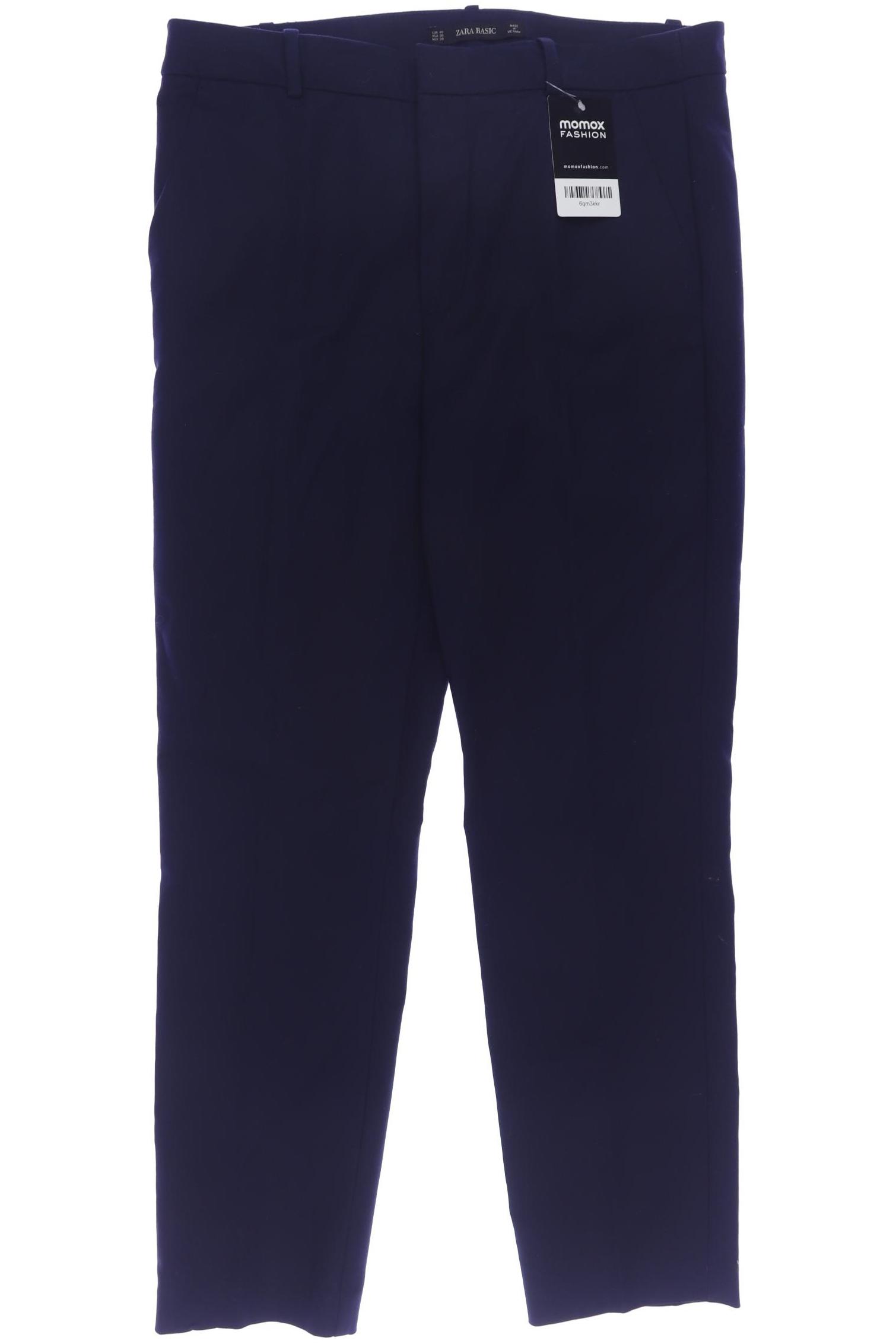 

Zara Damen Stoffhose, marineblau, Gr. 40