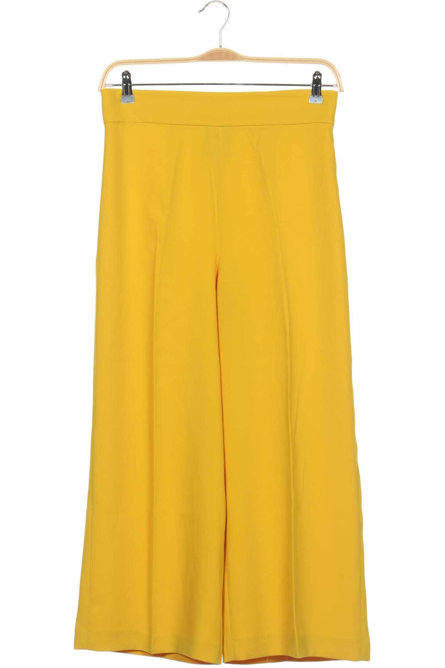 

Zara Damen Stoffhose, gelb, Gr. 0