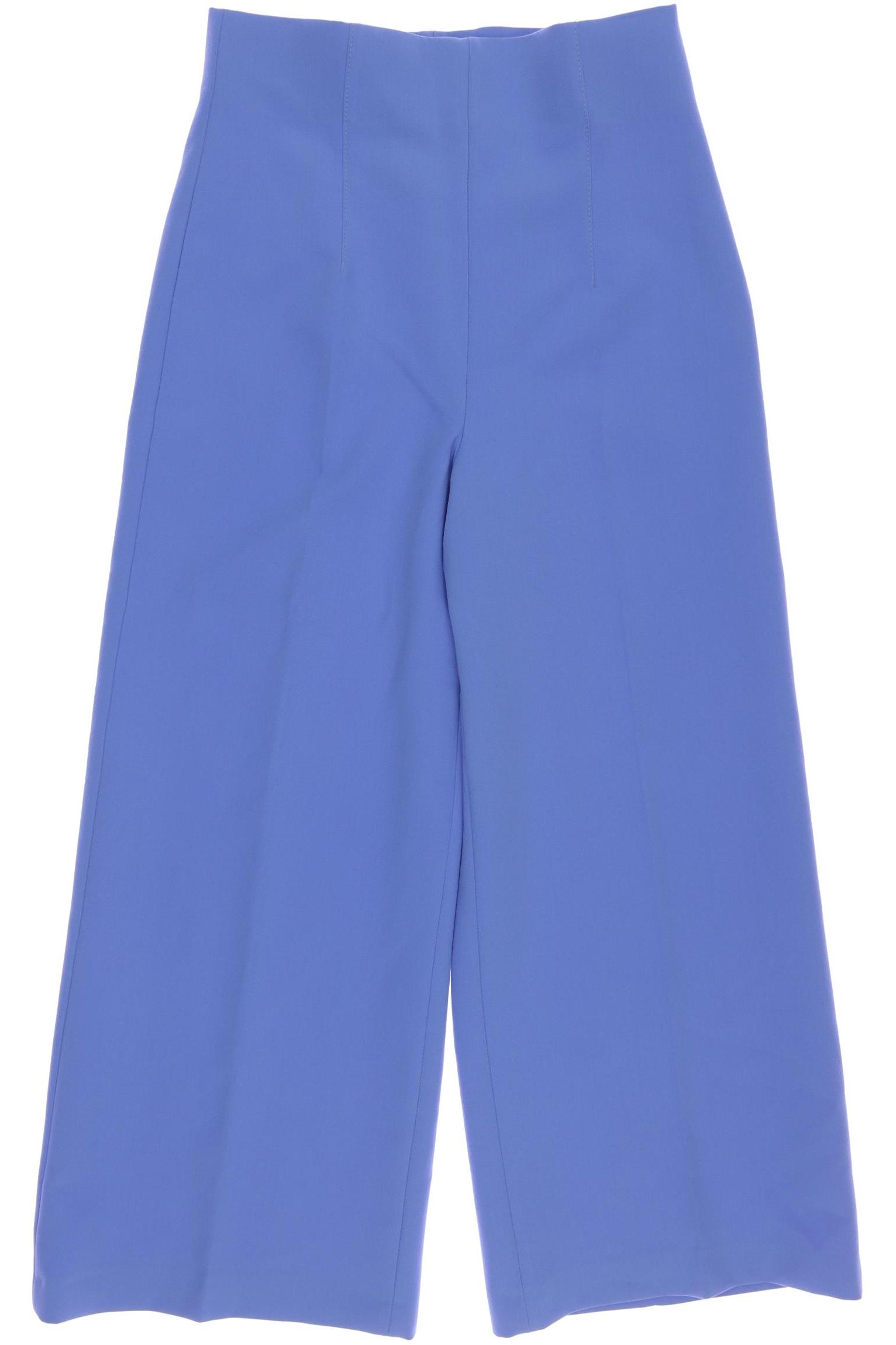 

Zara Damen Stoffhose, blau, Gr. 0