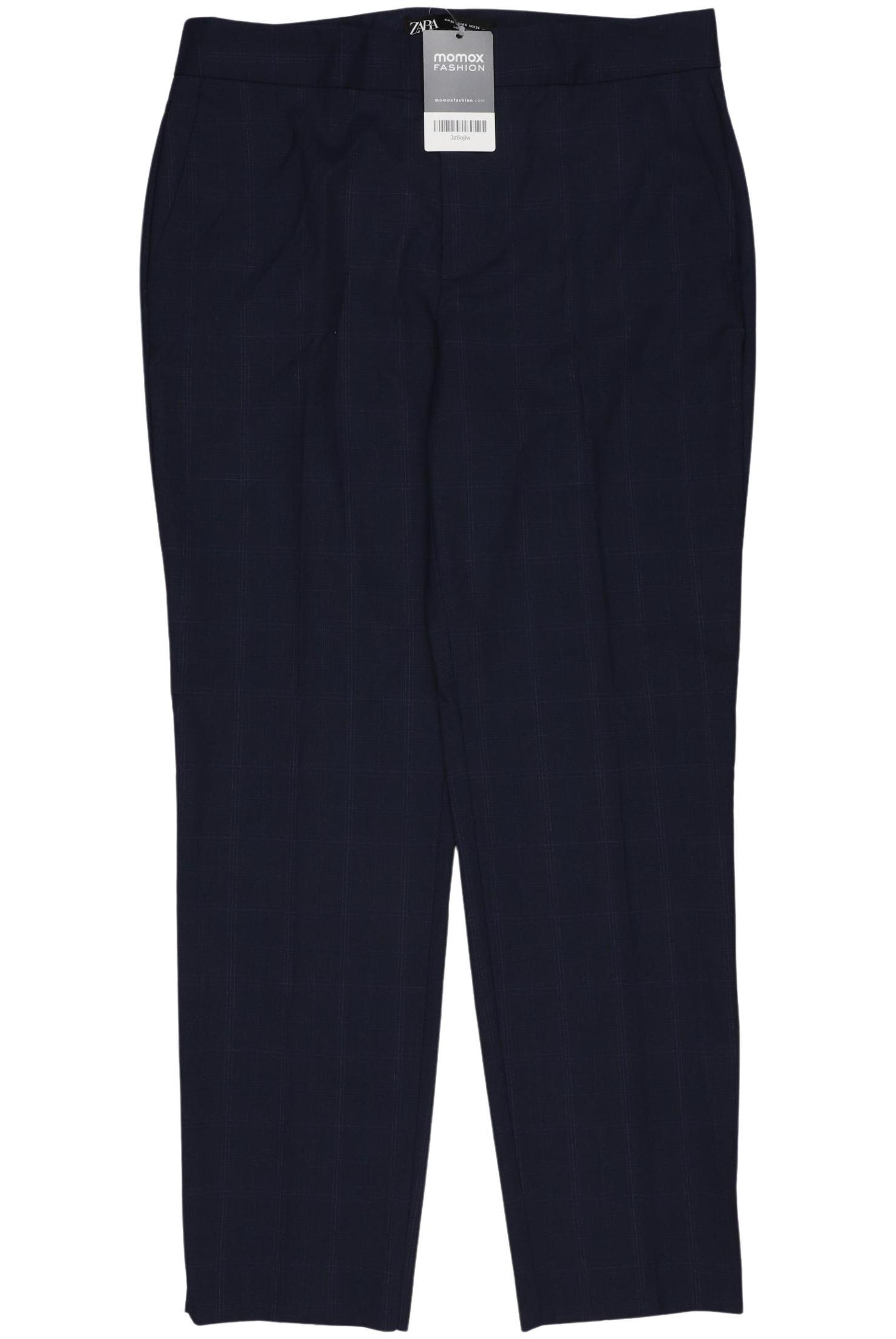 

Zara Damen Stoffhose, marineblau, Gr. 36