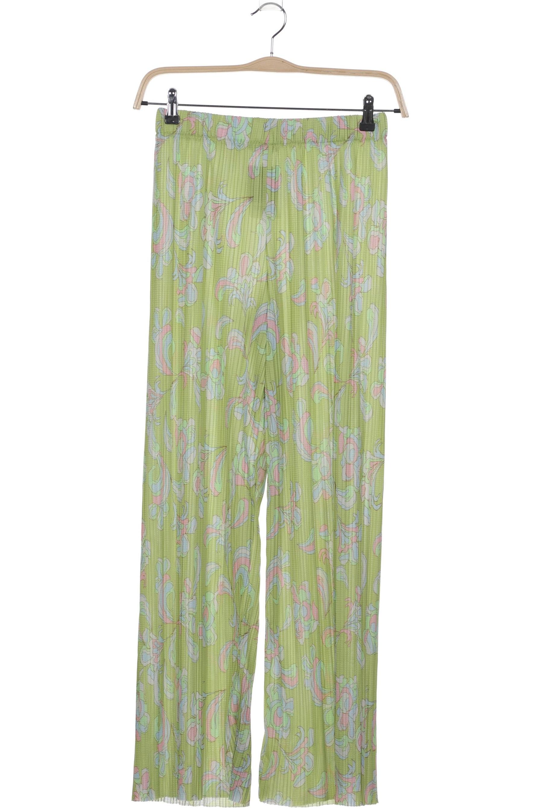 

Zara Damen Stoffhose, grün, Gr. 0