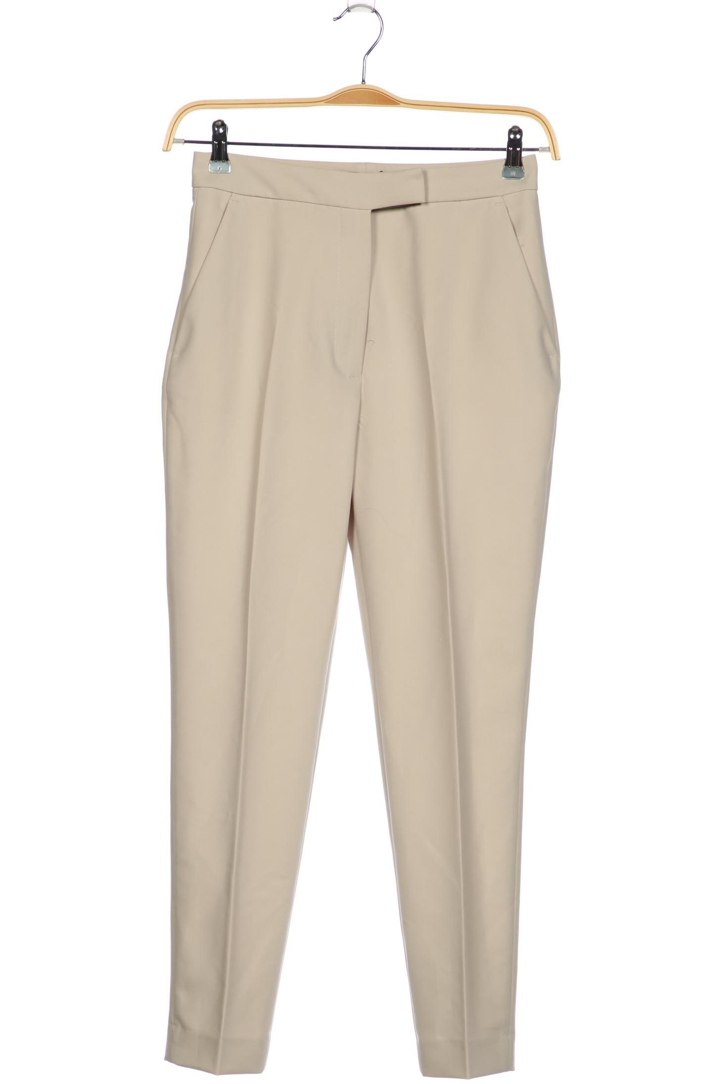 

Zara Damen Stoffhose, beige, Gr. 0