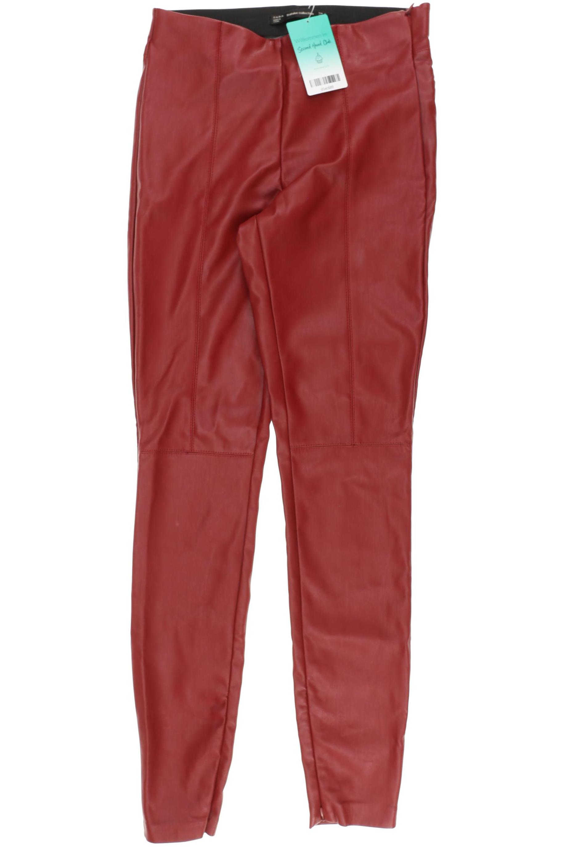 

Zara Damen Stoffhose, rot, Gr. 0