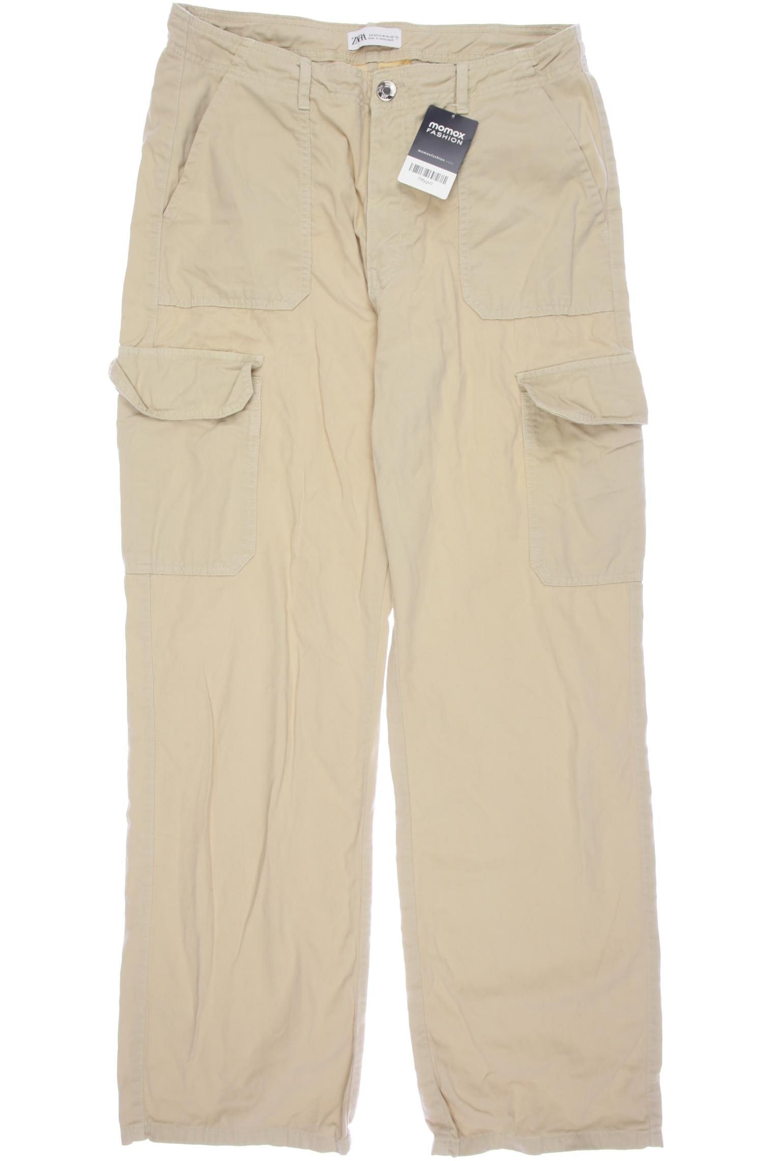 

Zara Damen Stoffhose, cremeweiß, Gr. 42