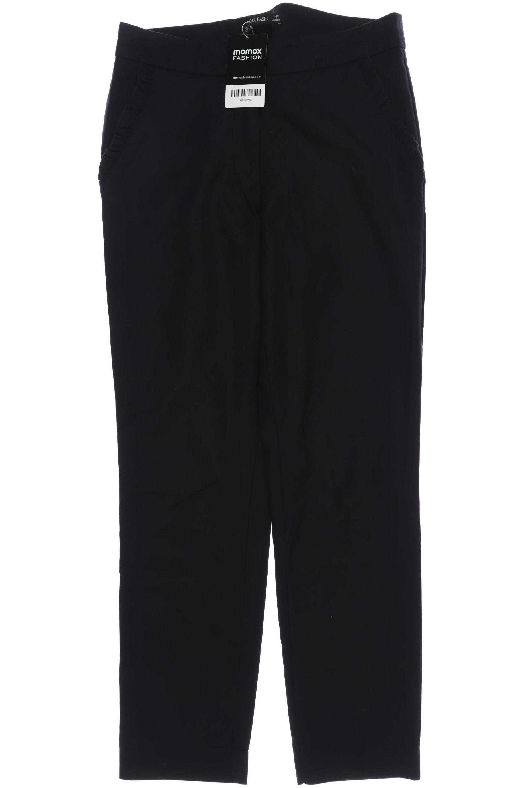 

Zara Damen Stoffhose, schwarz, Gr. 0