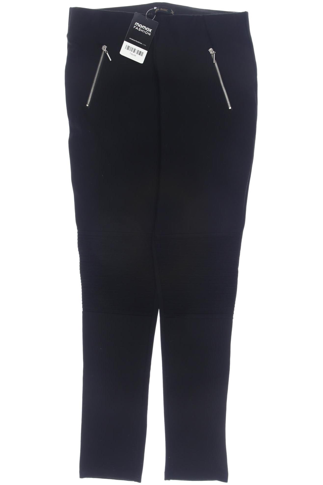 

Zara Damen Stoffhose, schwarz, Gr. 0