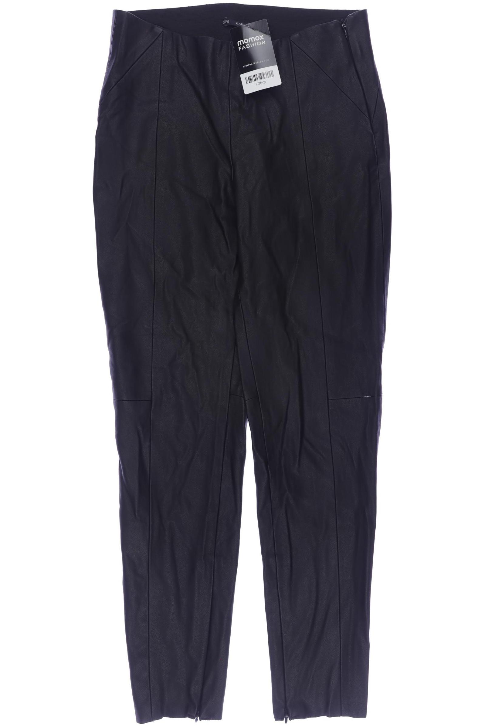 

Zara Damen Stoffhose, schwarz, Gr. 0
