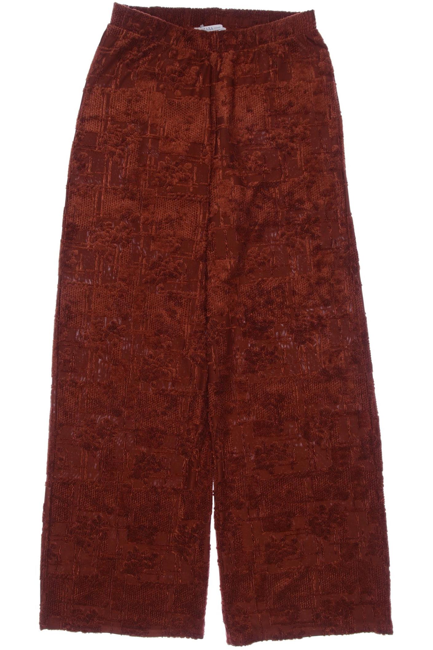 

Zara Damen Stoffhose, orange, Gr. 0