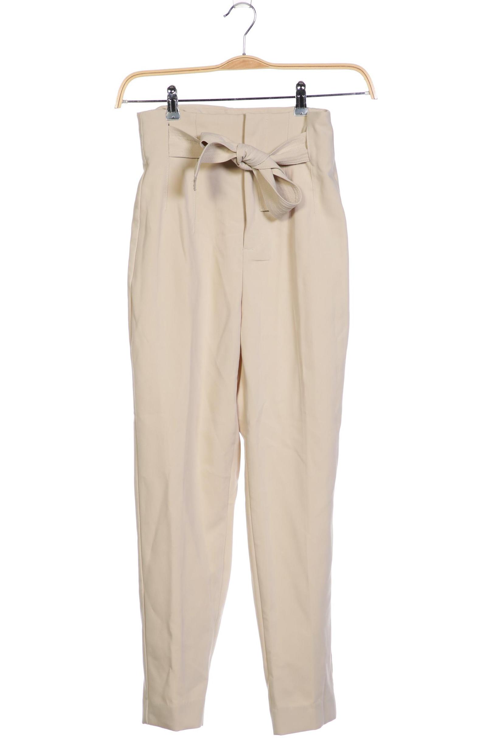 

Zara Damen Stoffhose, beige, Gr. 36
