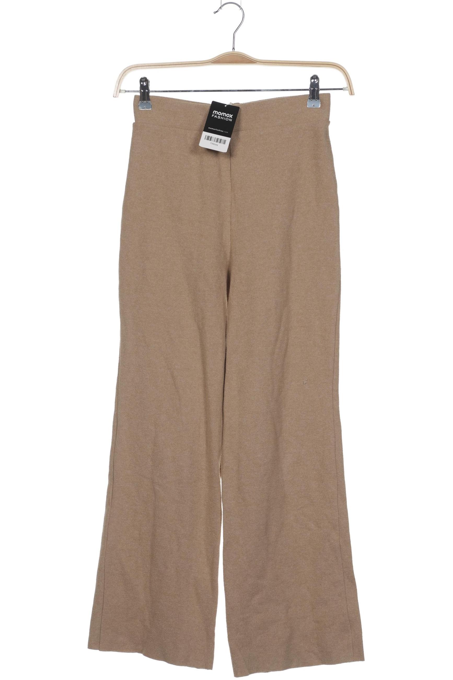 

Zara Damen Stoffhose, beige, Gr. 0