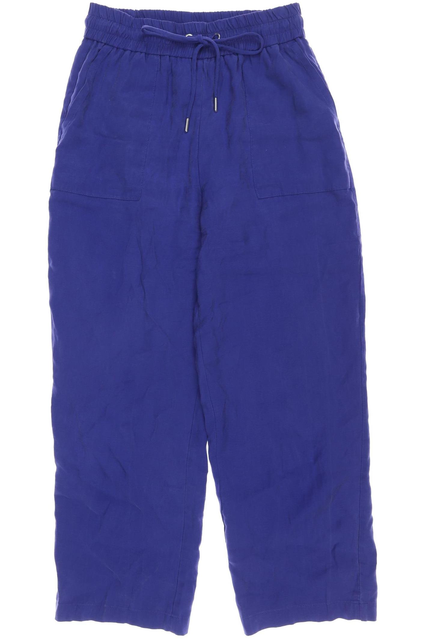 

Zara Damen Stoffhose, blau, Gr. 0