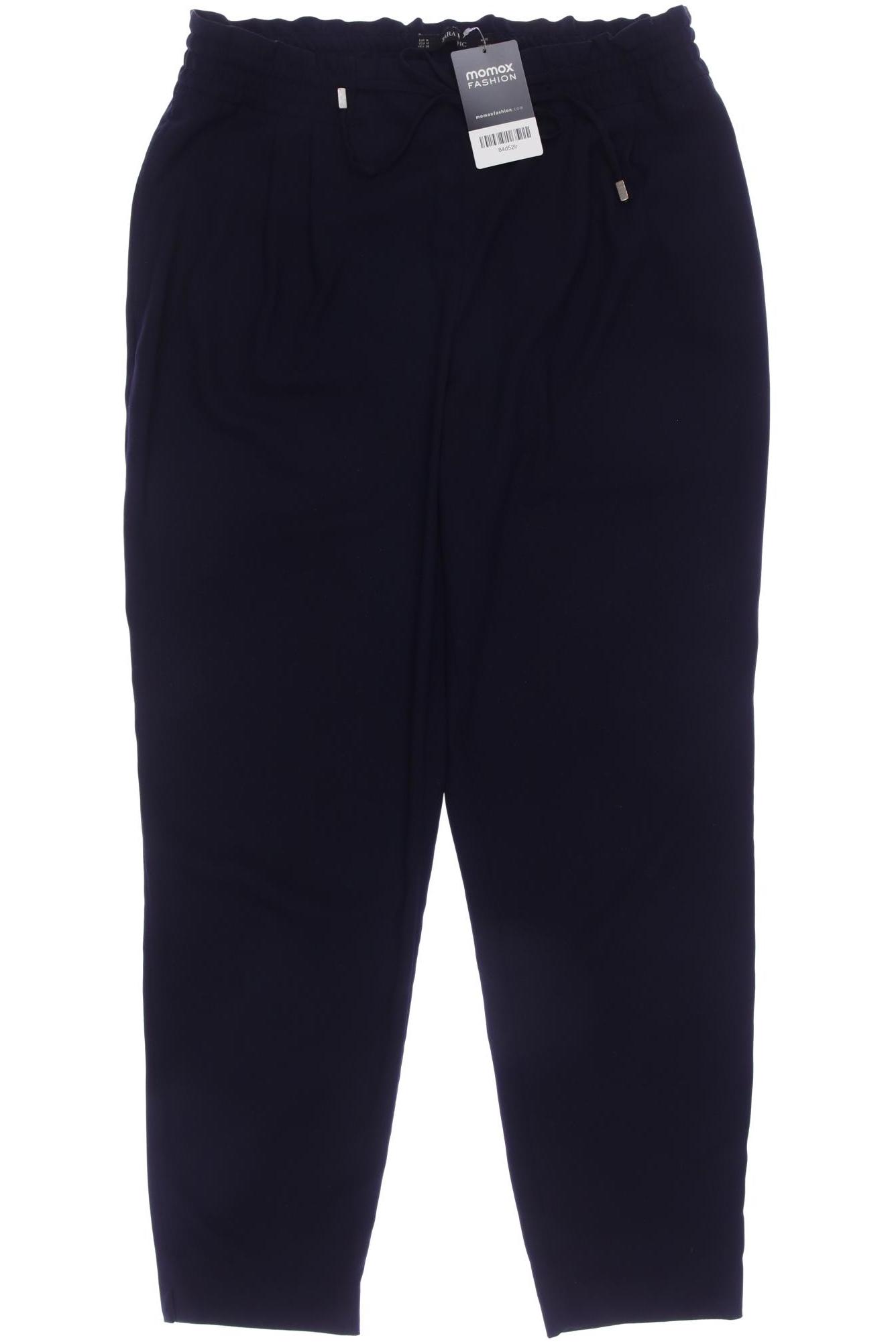 

Zara Damen Stoffhose, marineblau, Gr. 0