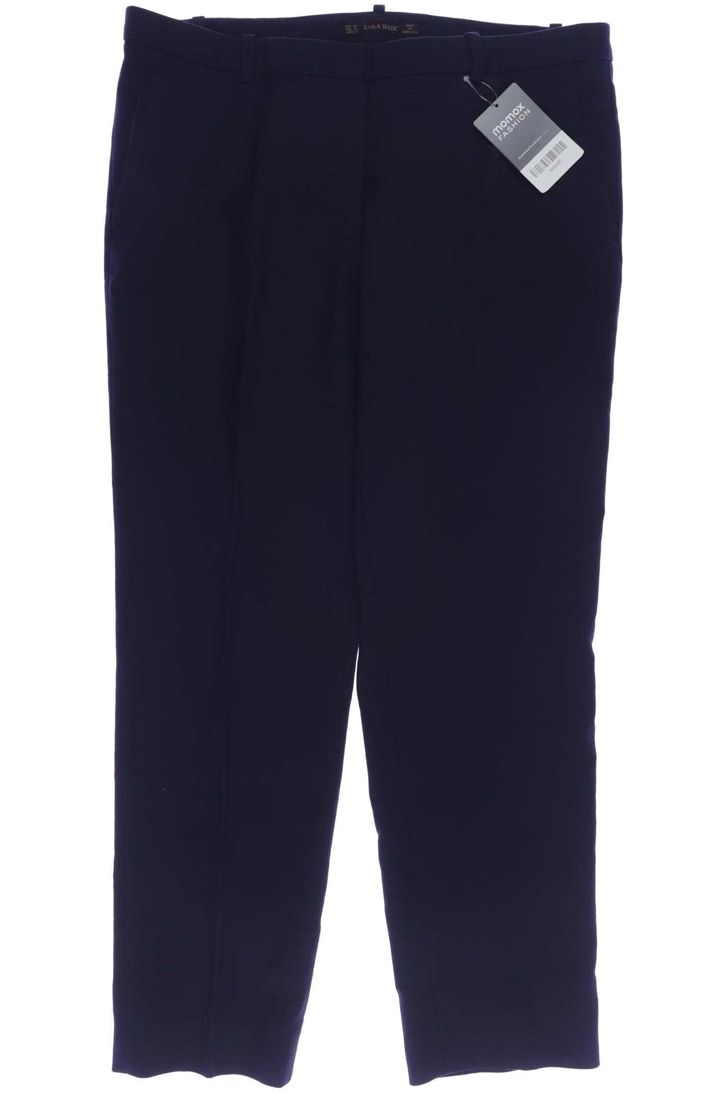 

Zara Damen Stoffhose, marineblau, Gr. 42
