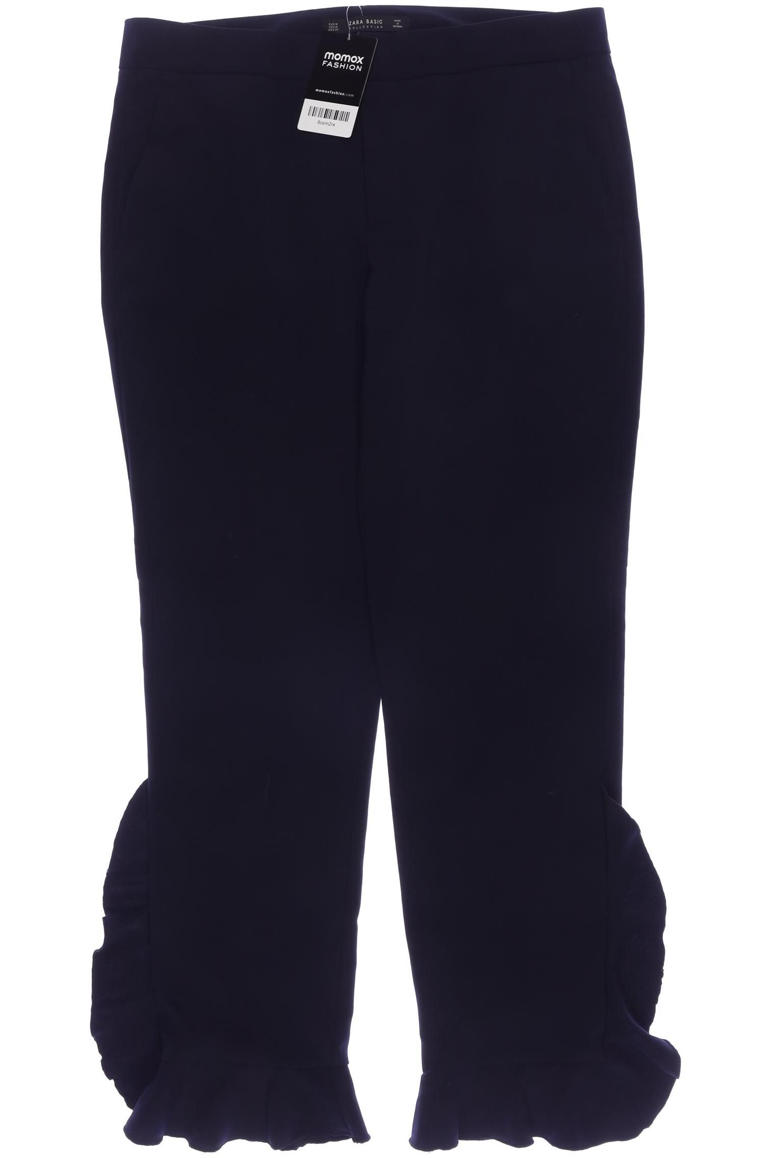 

Zara Damen Stoffhose, marineblau, Gr. 0
