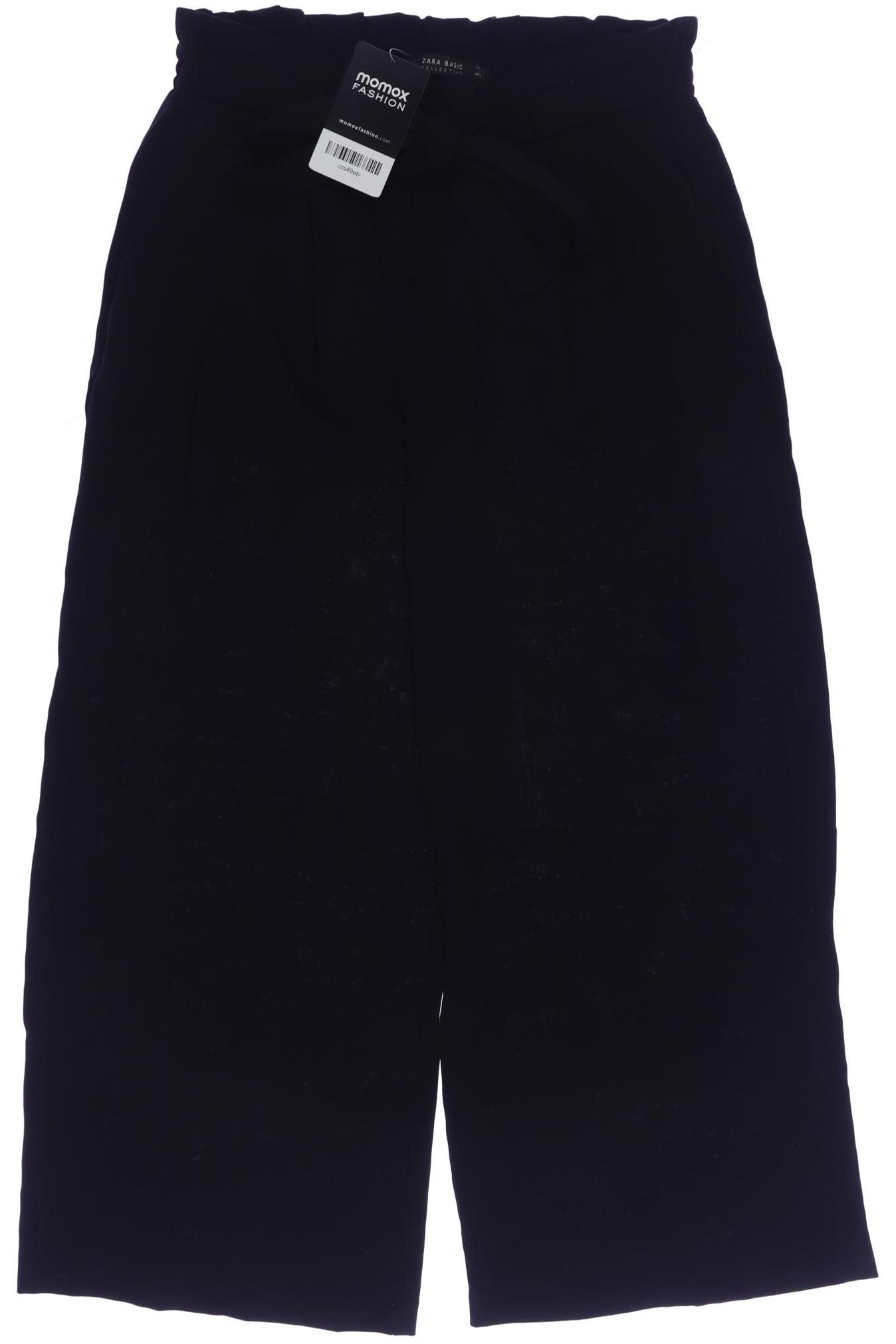 Thumbnail - Zara Damen Stoffhose, schwarz, Gr. 0