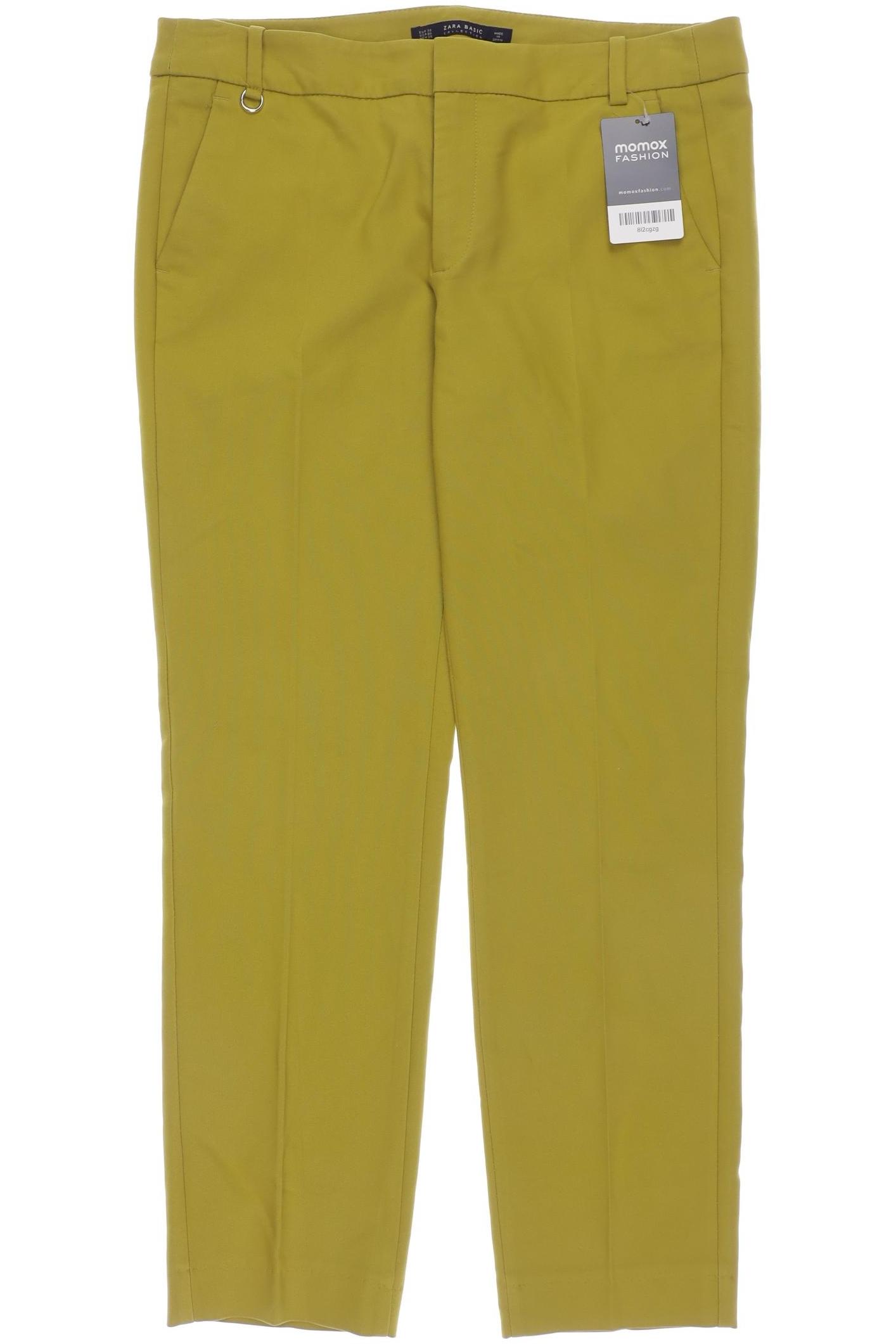 

Zara Damen Stoffhose, gelb, Gr. 38